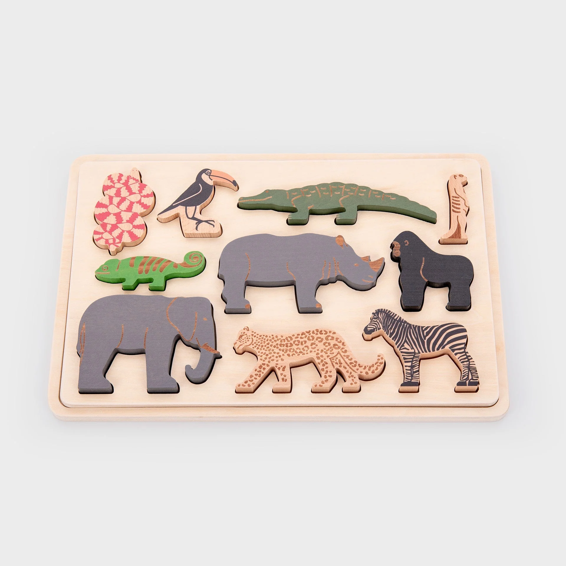 Safari Animal Layer Puzzle - Image 4