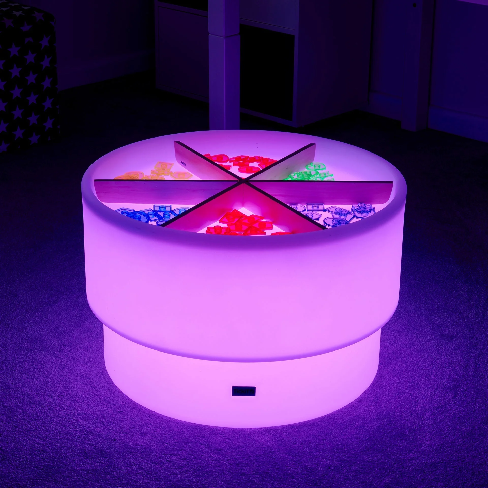 Discovery Glow Table & Wooden Divider Set - Image 3
