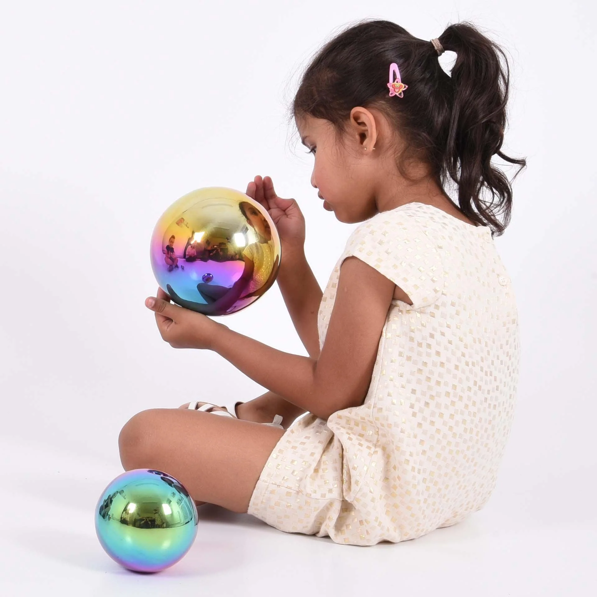 Sensory Steel Colour Burst Balls - Image 5