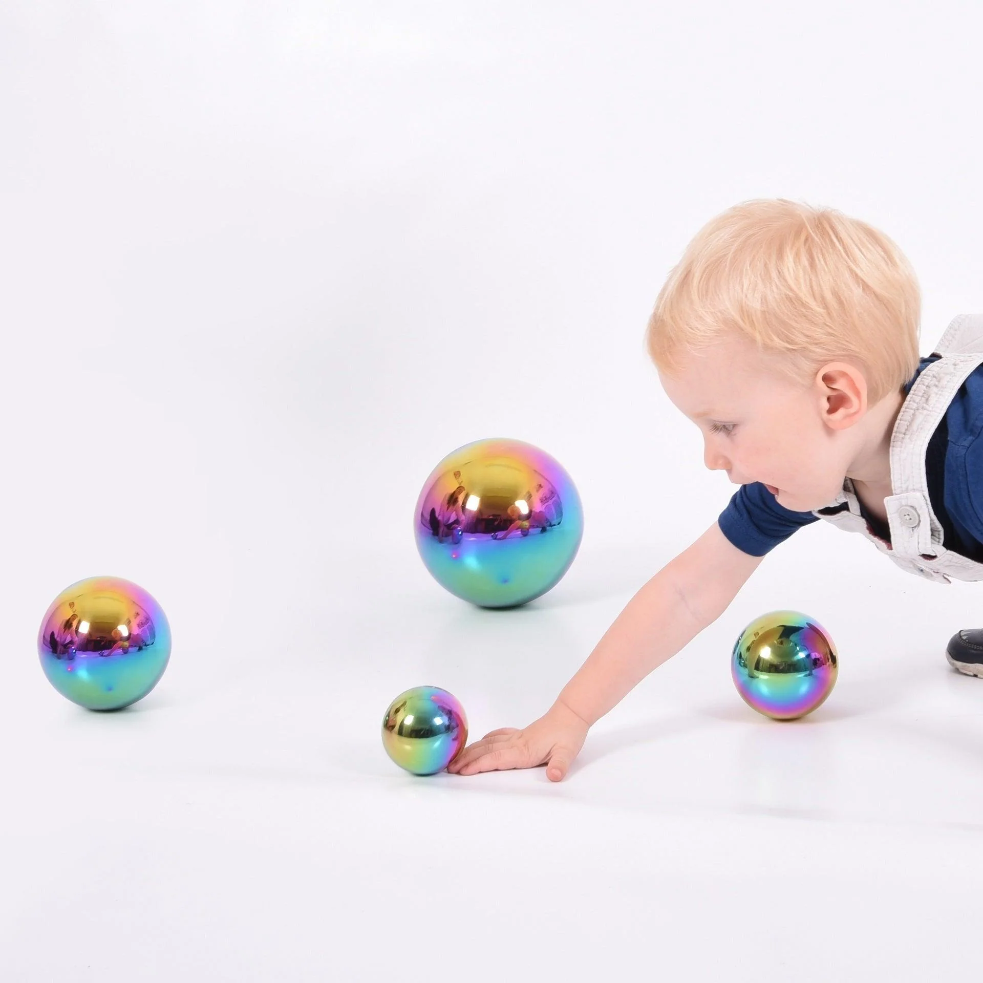 Sensory Steel Colour Burst Balls - Image 7