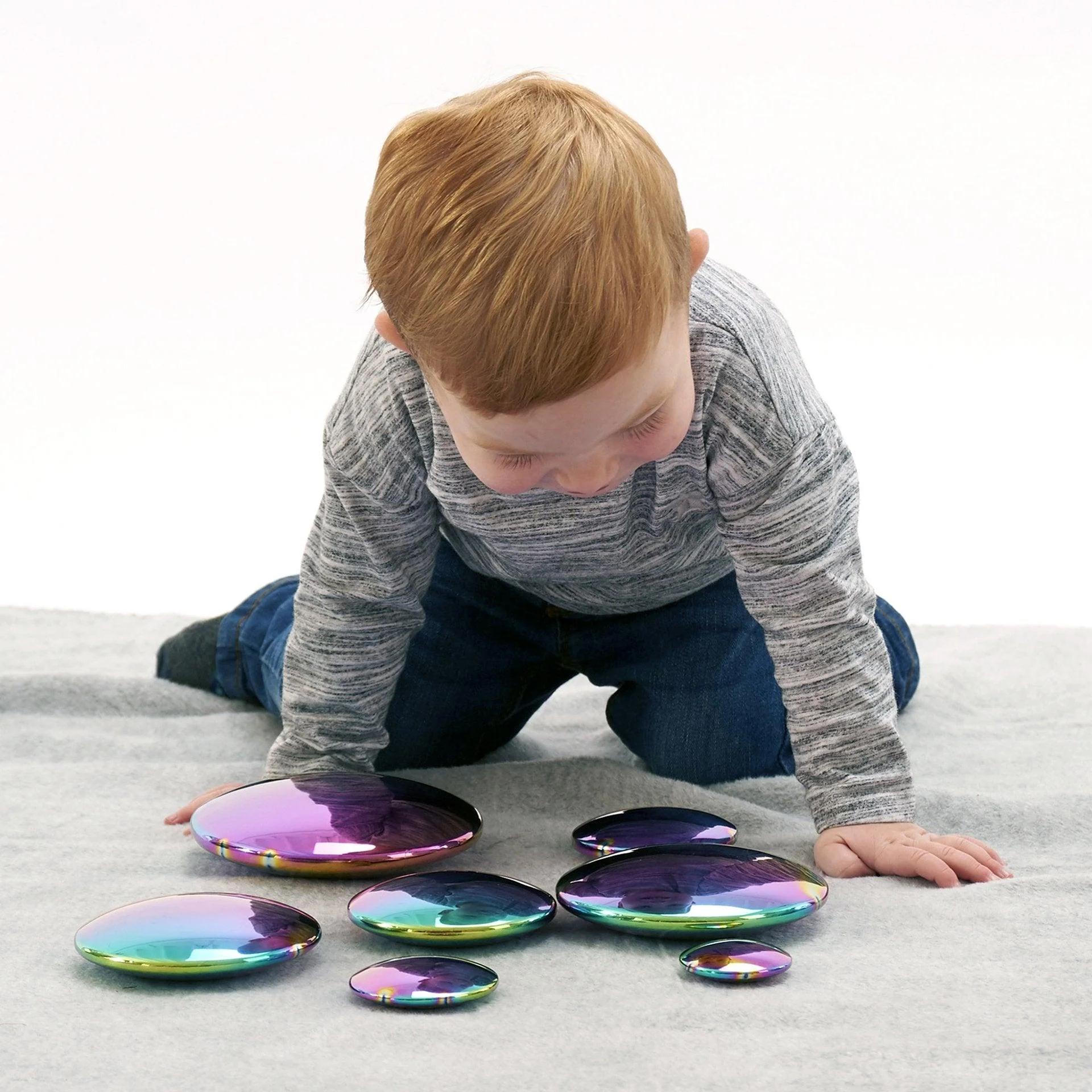 Sensory Steel Colour Burst Buttons - Image 11