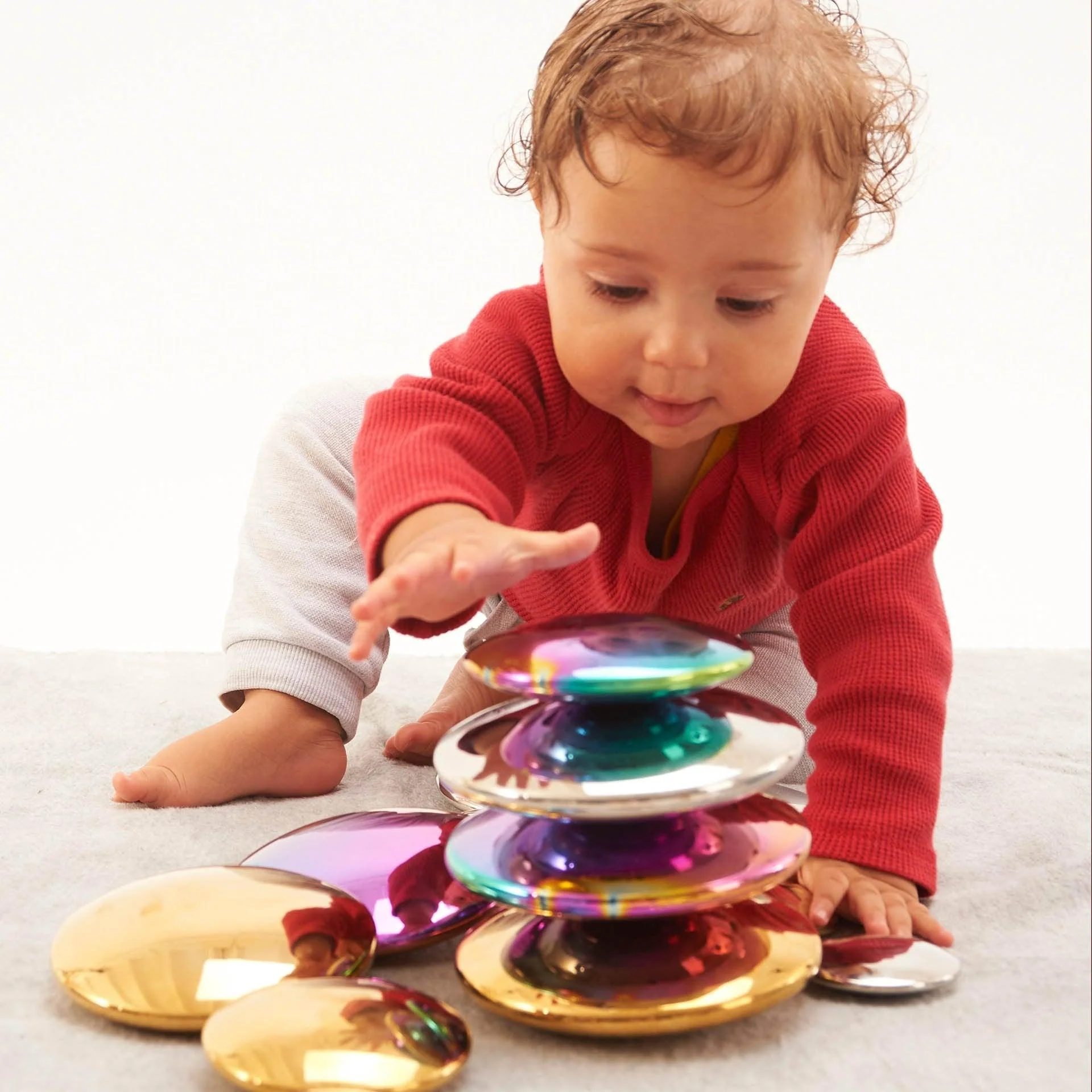 Sensory Steel Colour Burst Buttons - Image 9