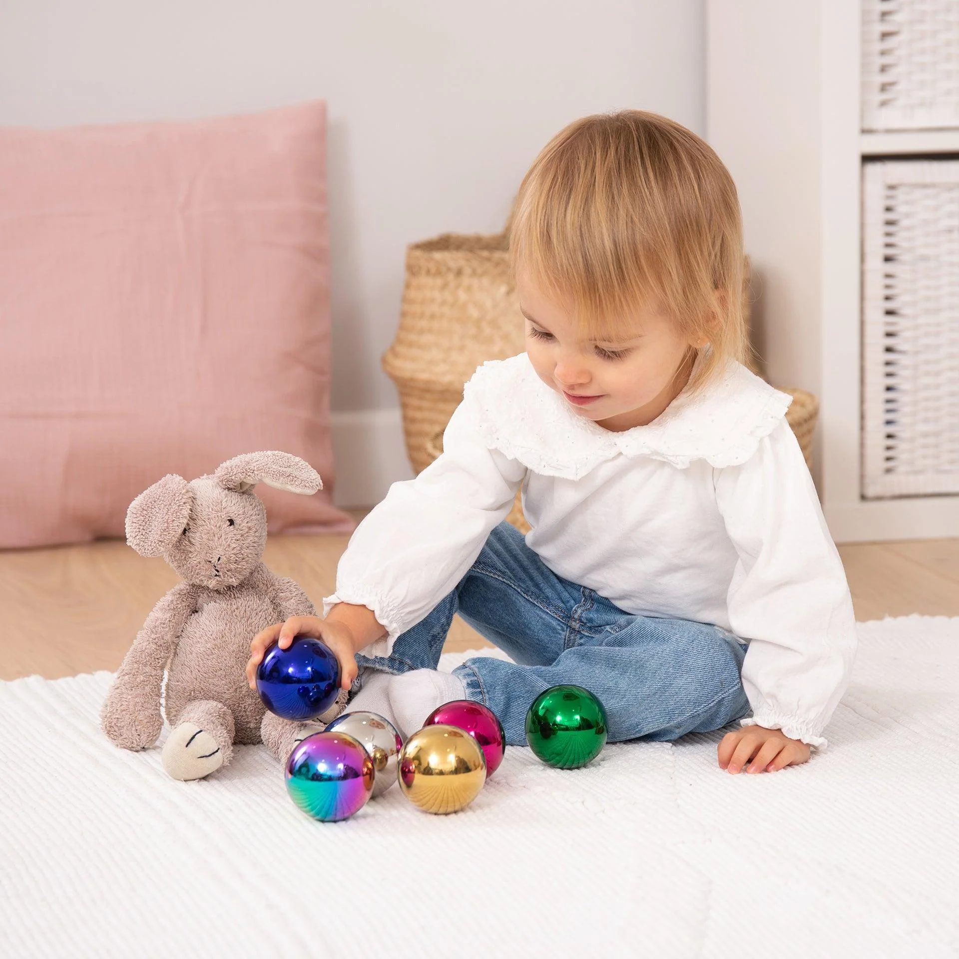 Sensory Steel Colour Mystery Balls - Image 9