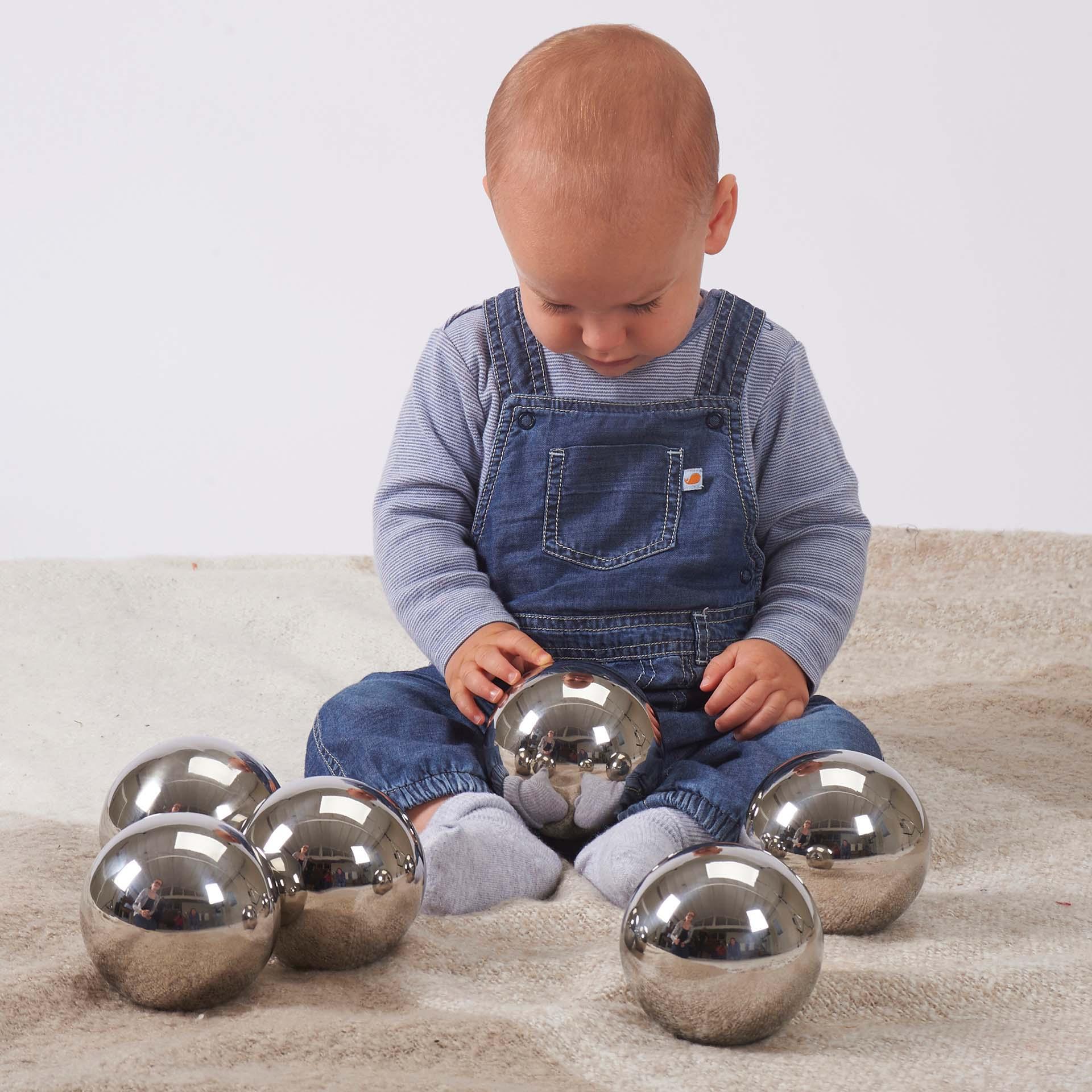 Sensory Steel Mystery Balls - Image 7