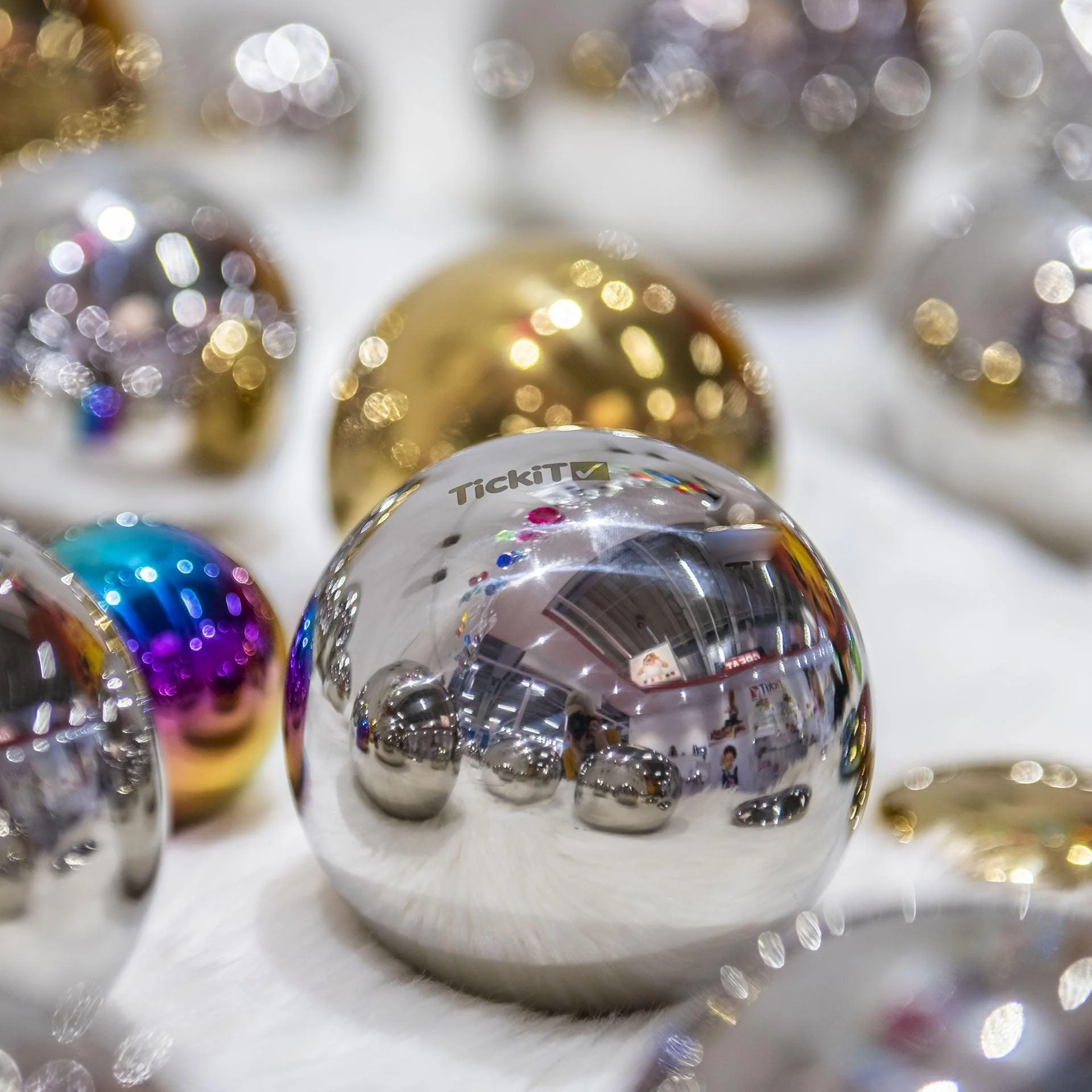 Sensory Steel Silver Balls - Image 4