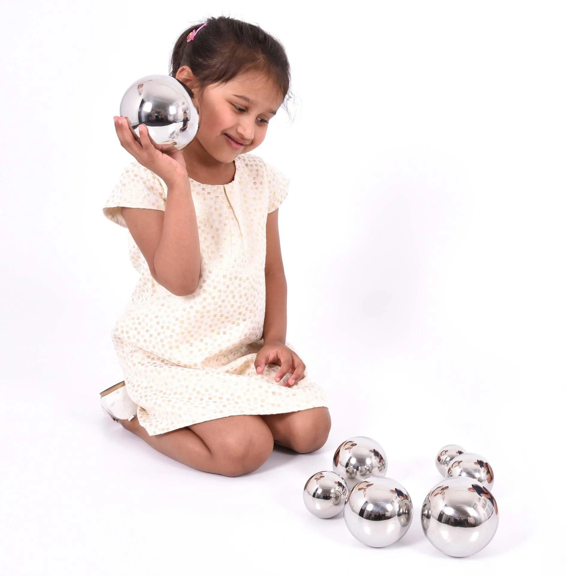 Sensory Steel Sound Balls - Image 4