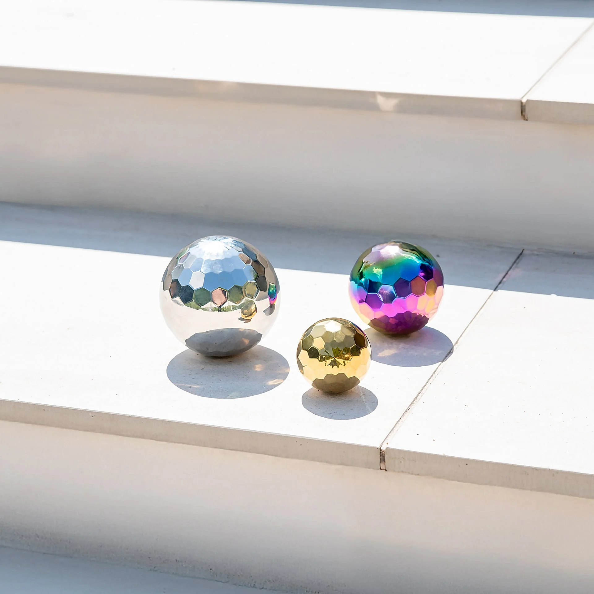 Sensory Steel Mosaic Mystery Balls - Image 5