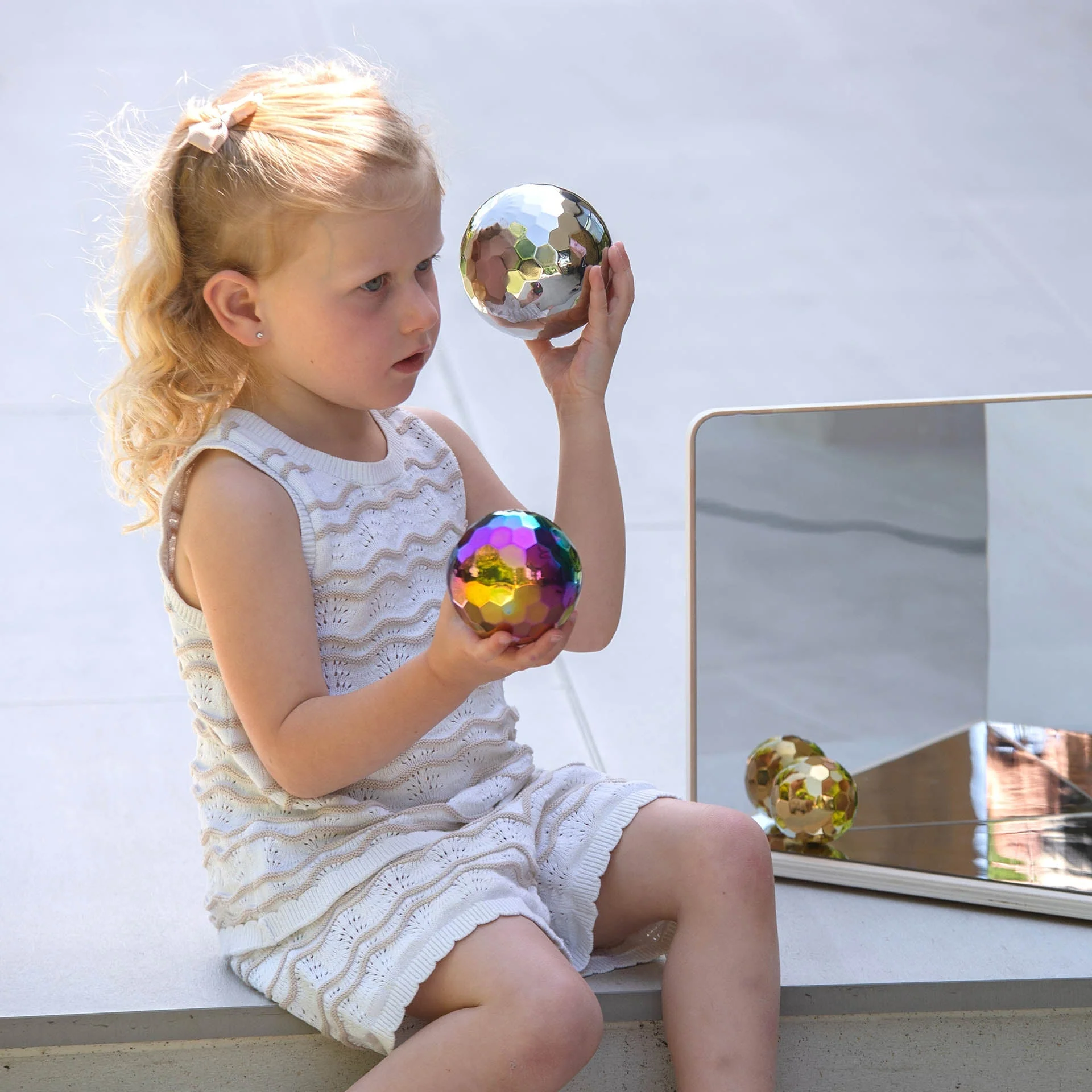 Sensory Steel Mosaic Mystery Balls - Image 8