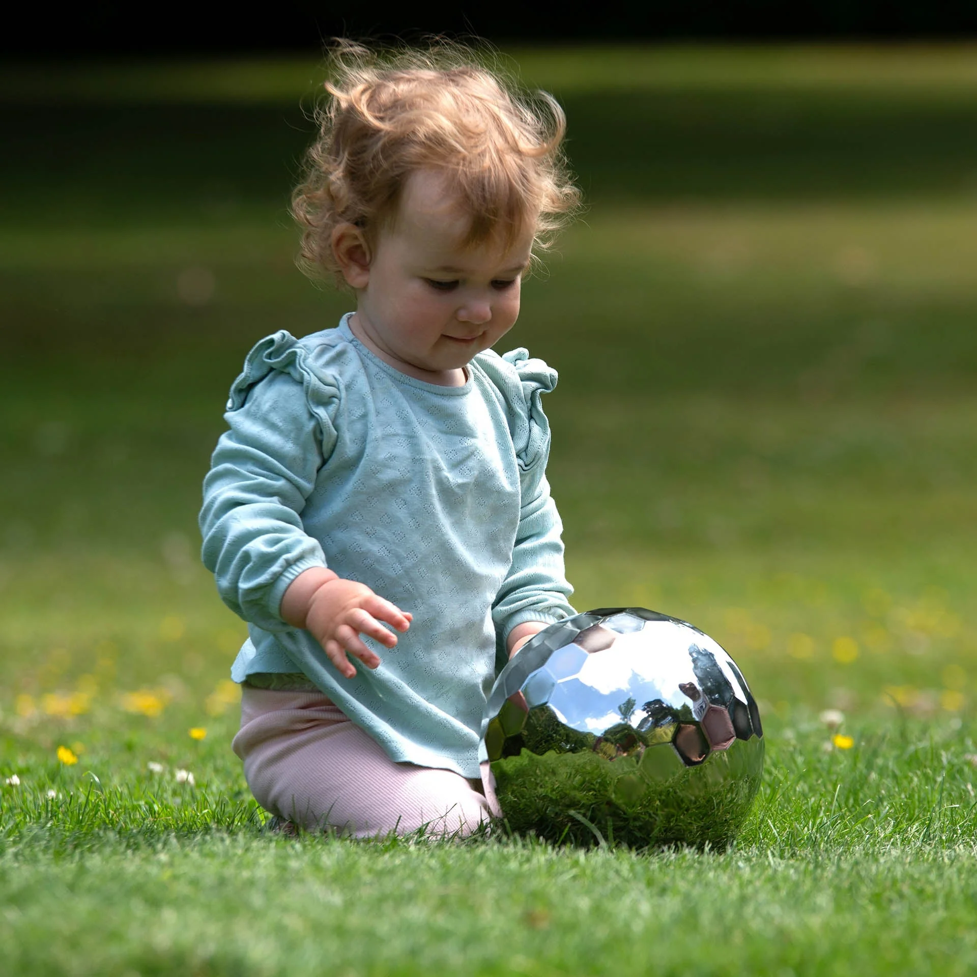 Sensory Steel Tumble Ball - Image 3