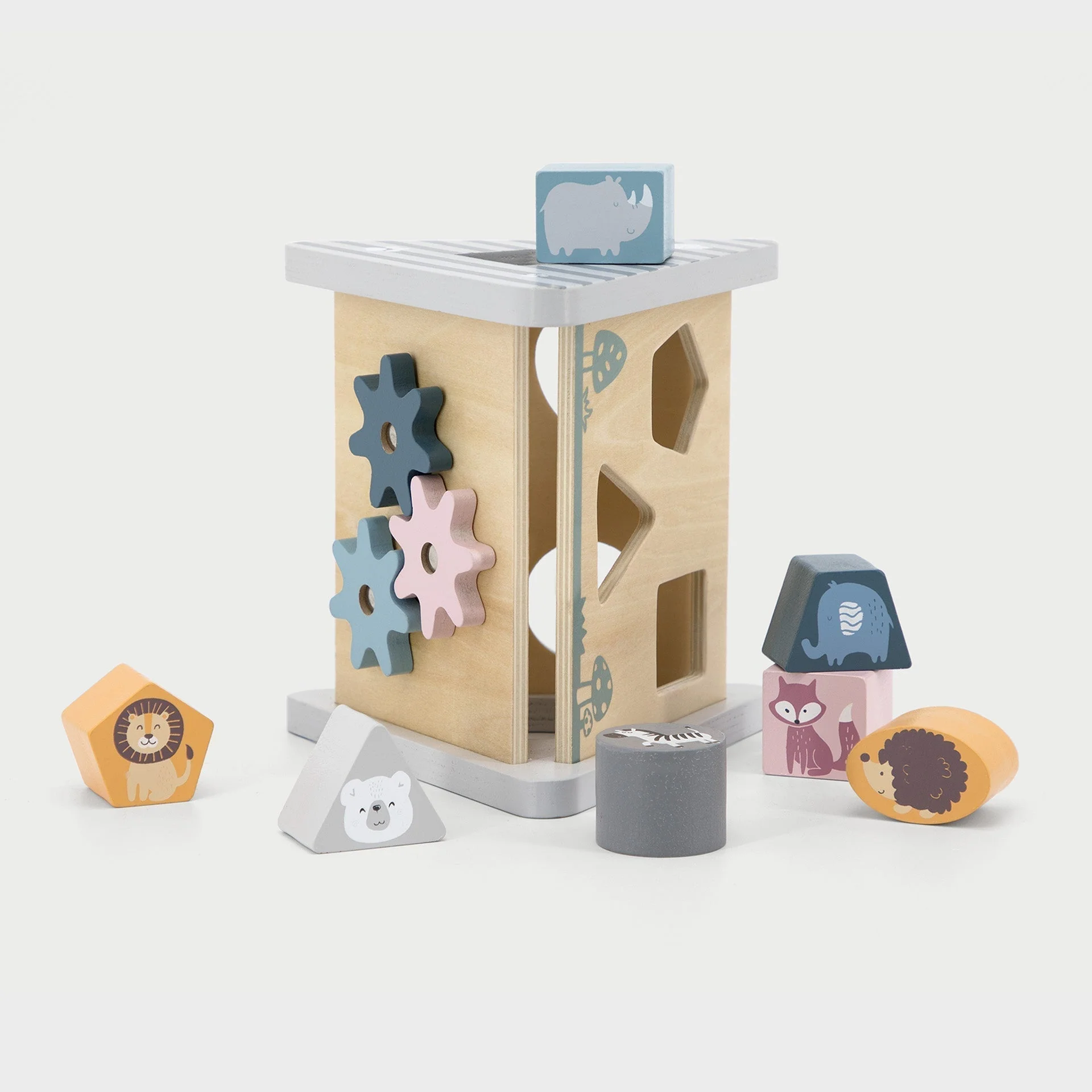 Shape Sorter & Gear Play - Image 7