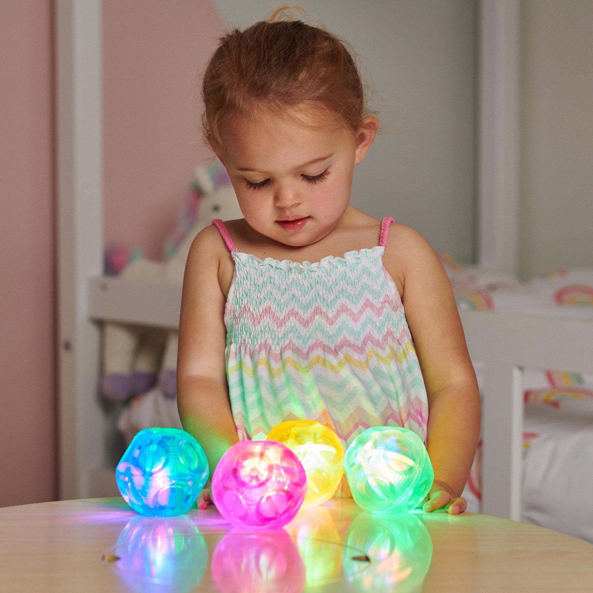 Small Irregular Sensory Flashing Ball Set - Image 4