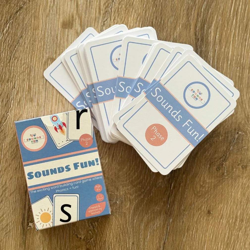 Sounds Fun! Phonics Card Game