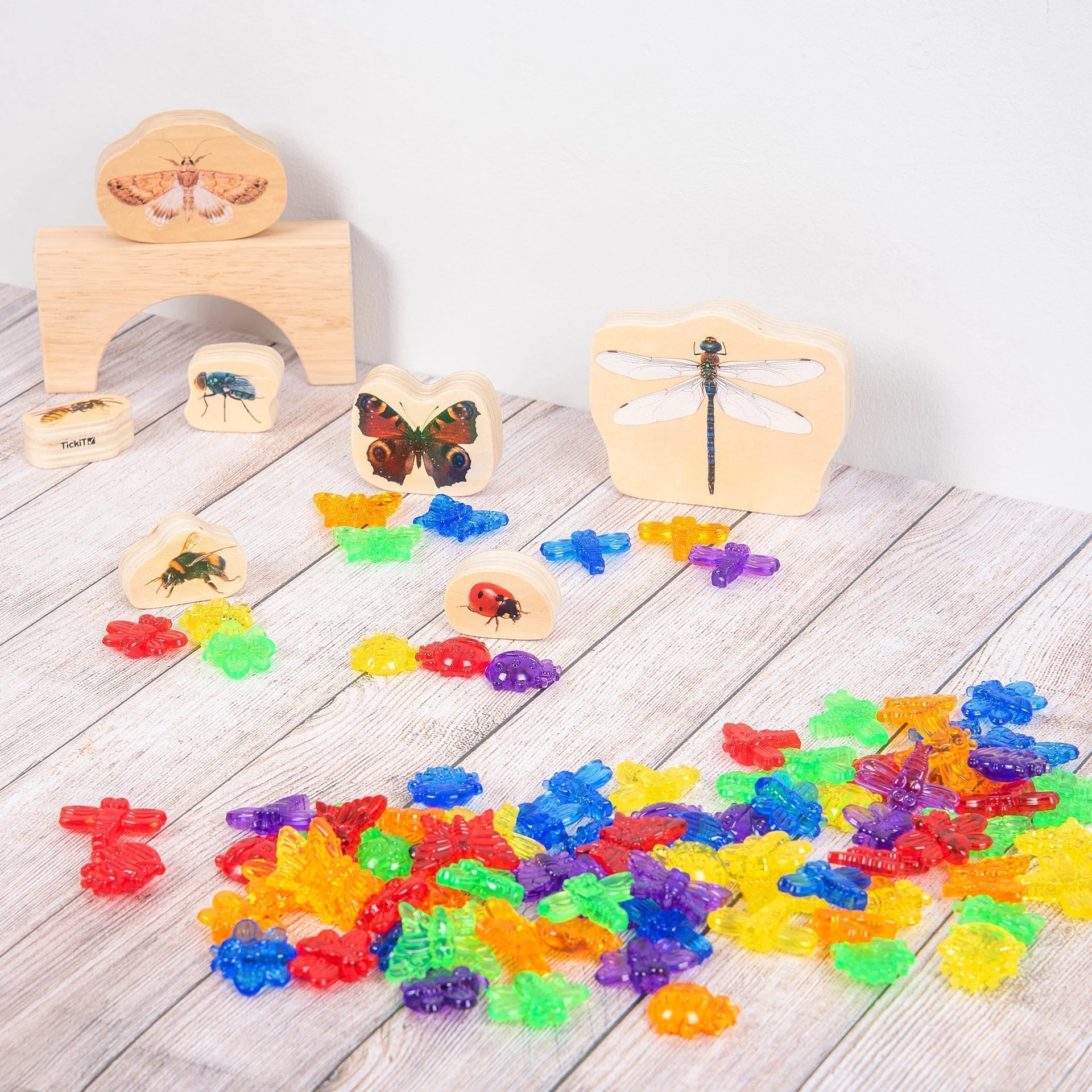 Translucent Colour Bugs - Pack of 96 - Image 3
