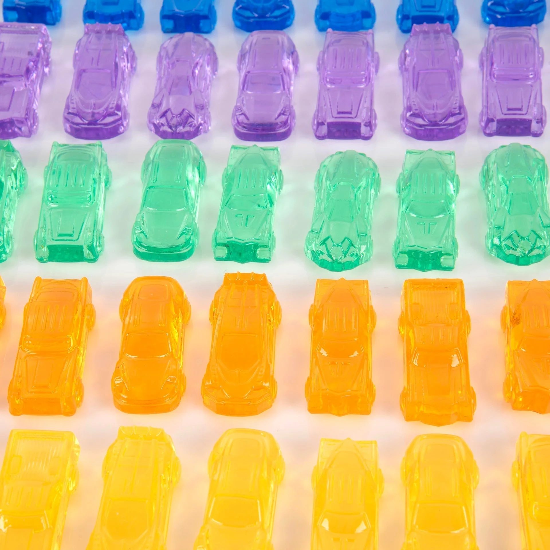 Translucent Colour Cars - Pack of 72 - Image 5