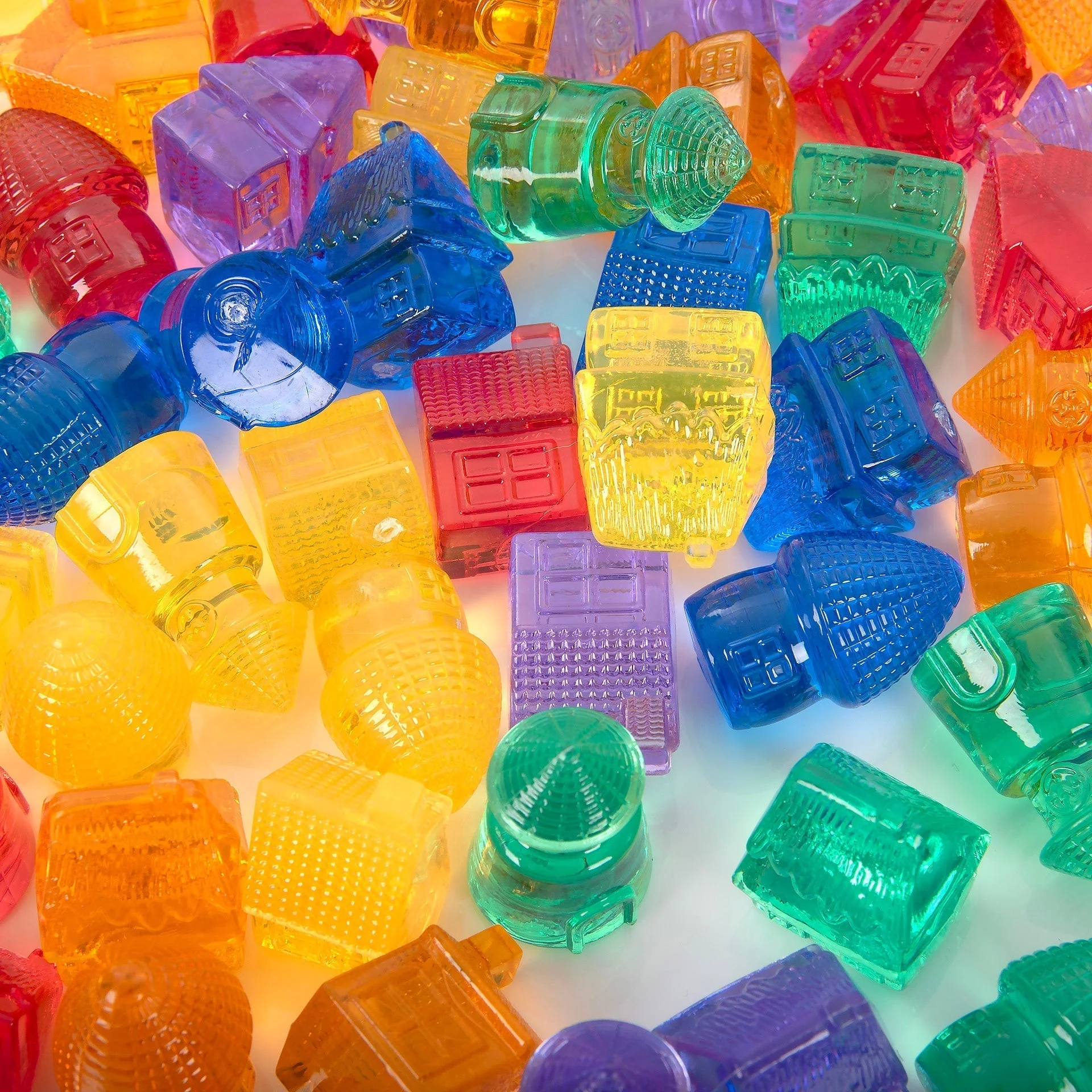 Translucent Colour Homes - Pack of 72 - Image 7