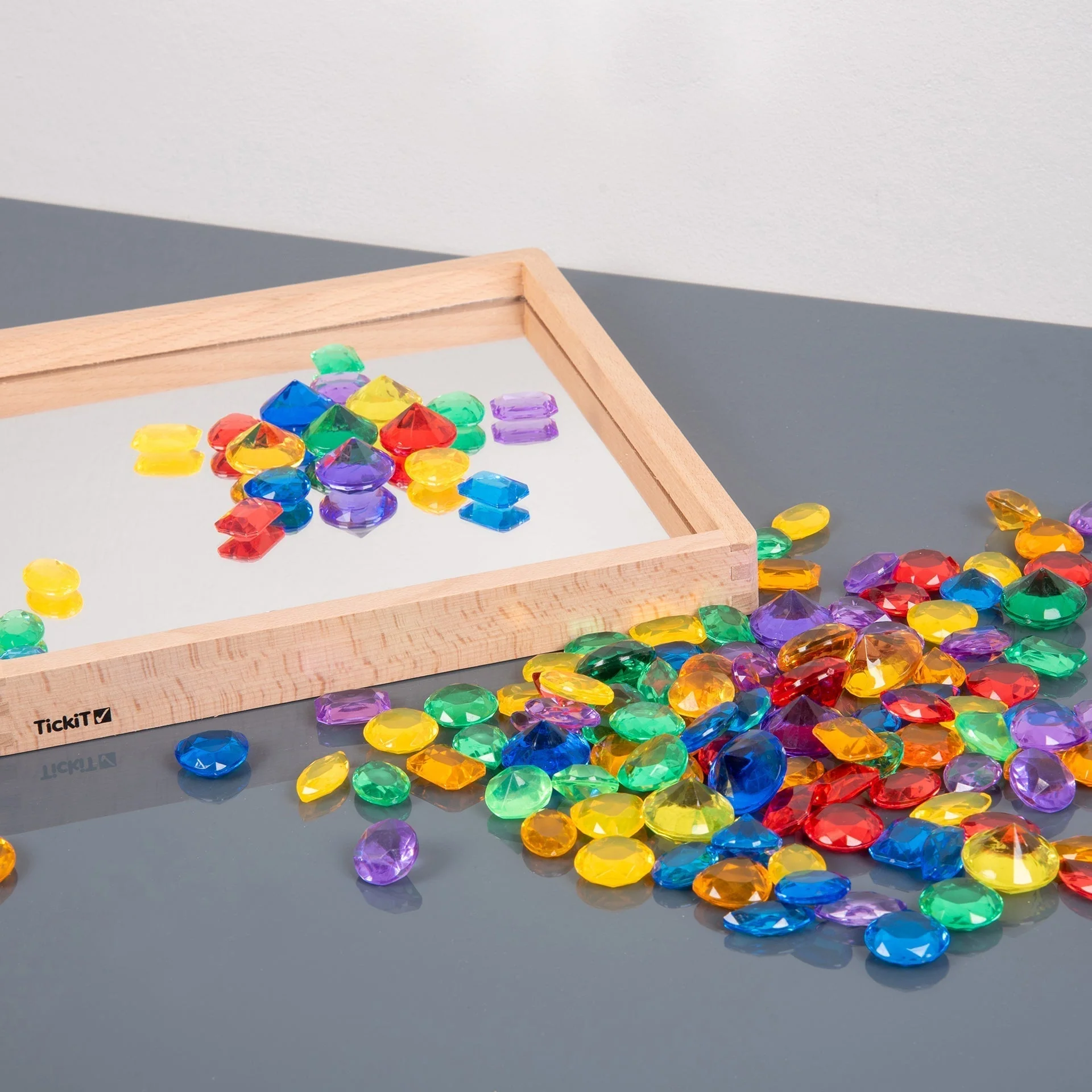 Translucent Colour Jewels - Pack of 144 - Image 2