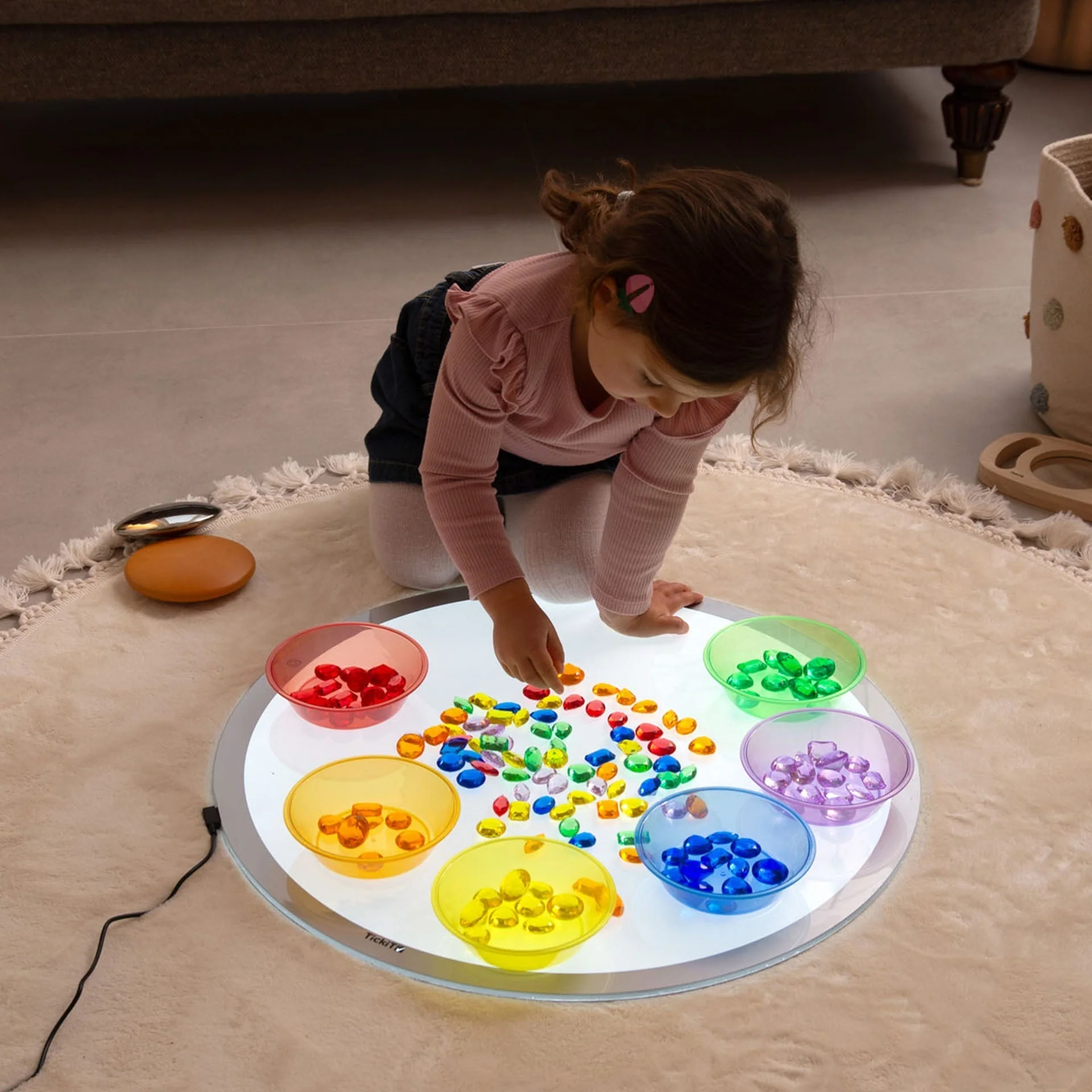 Translucent Colour Jewels - Pack of 144 - Image 4