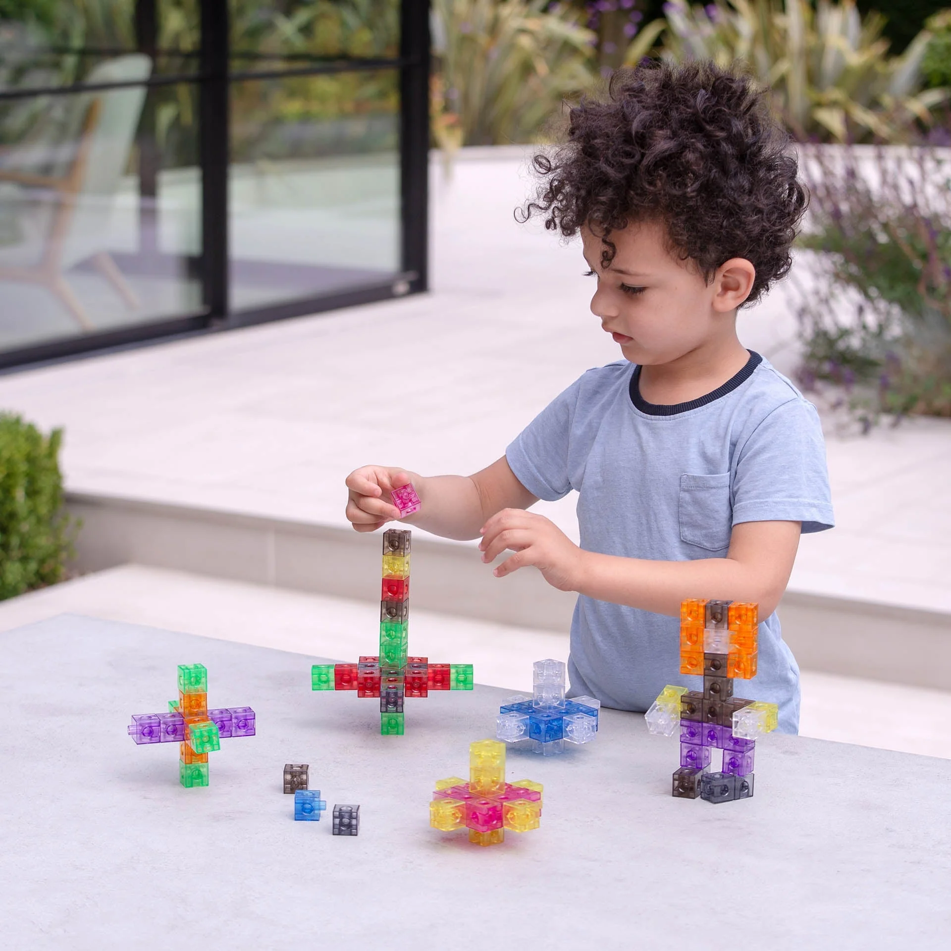 Translucent Colour Linking Cubes - Image 2