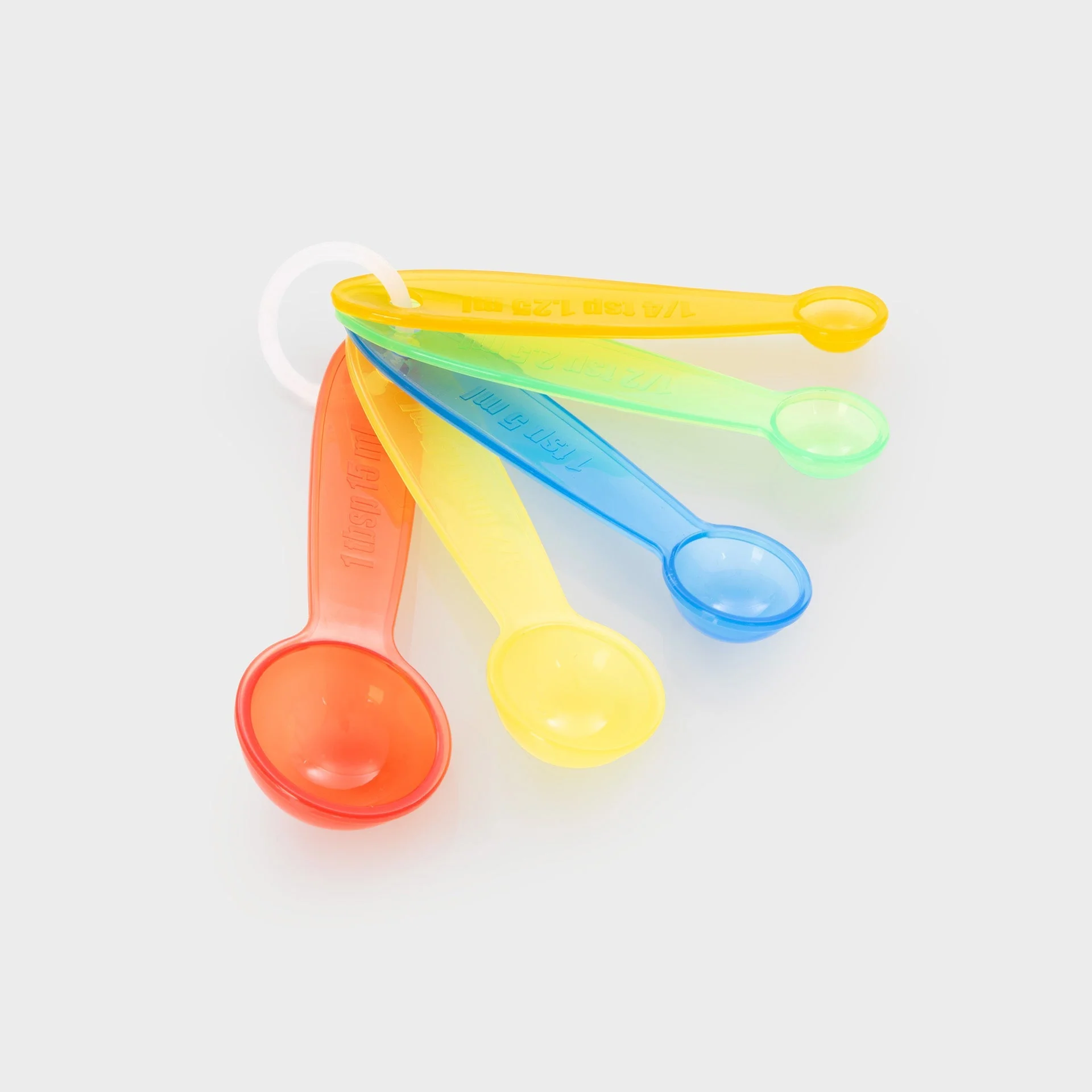 Translucent Colour Measuring Spoons - Image 4