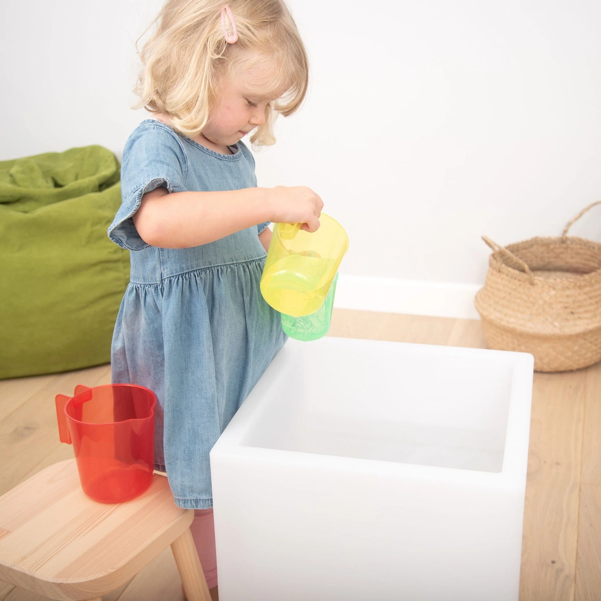 Translucent Colour Nesting Jugs - Pack of 3 - Image 2