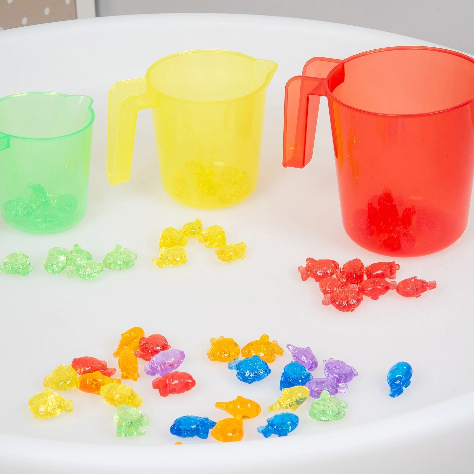 Translucent Colour Nesting Jugs - Pack of 3 - Image 3