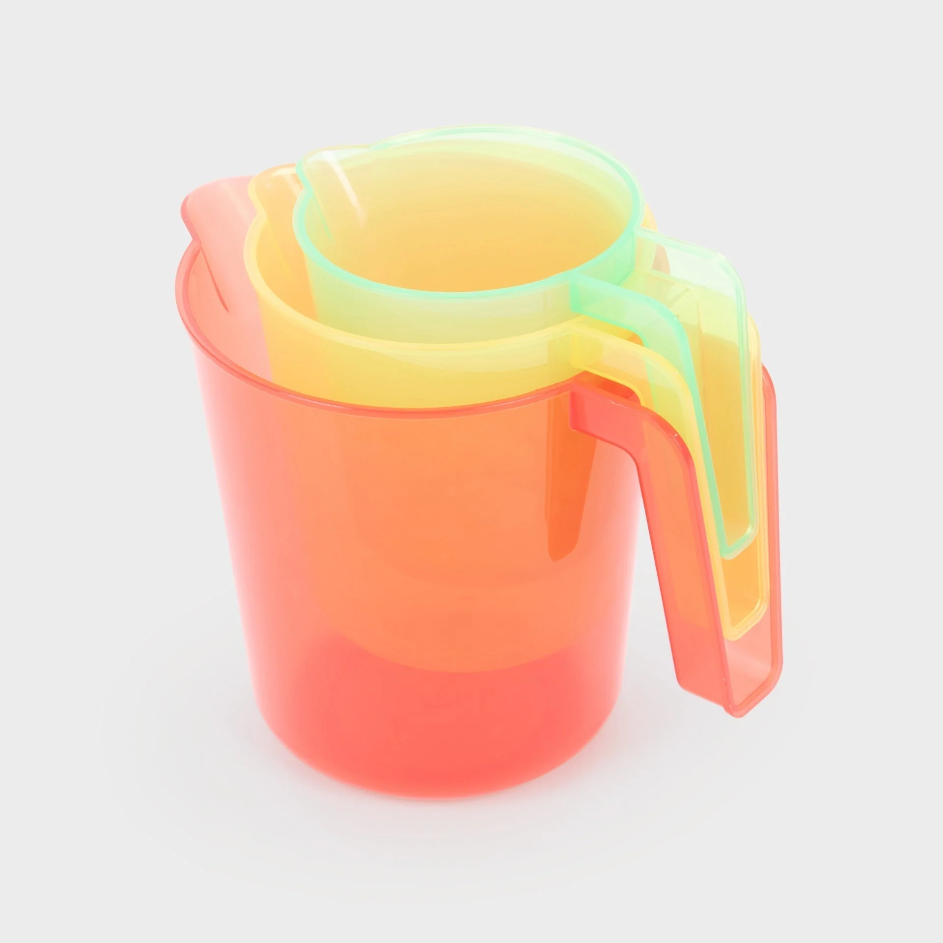Translucent Colour Nesting Jugs - Pack of 3 - Image 5
