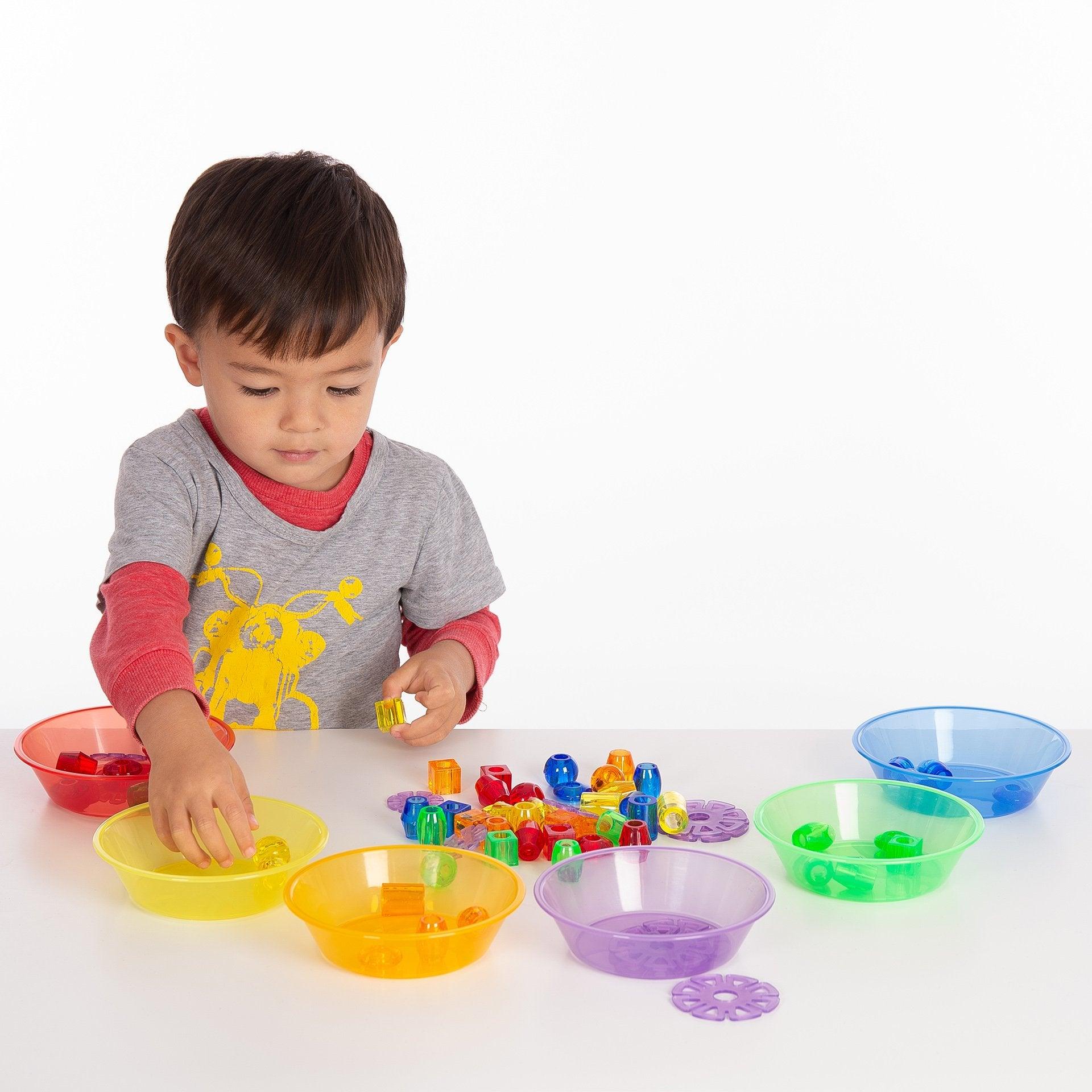 Translucent Colour Sorting Bowls - Image 9