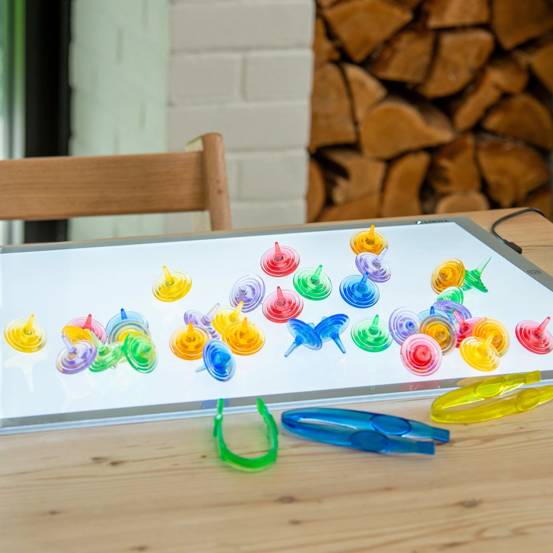 Translucent Colour Spinners - Pack of 36 - Image 6