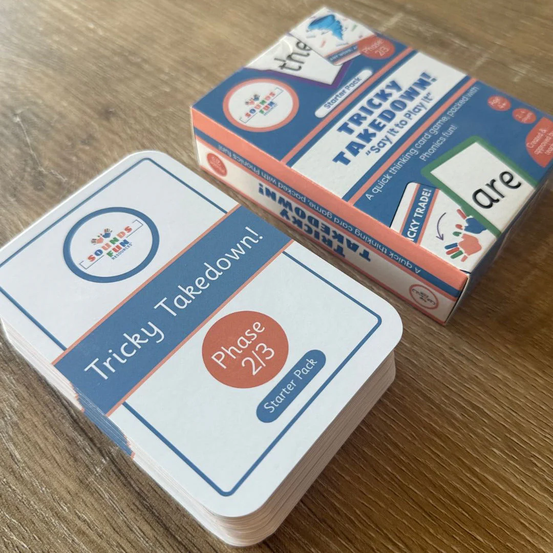Tricky Takedown - Phonics Card Game - Image 3
