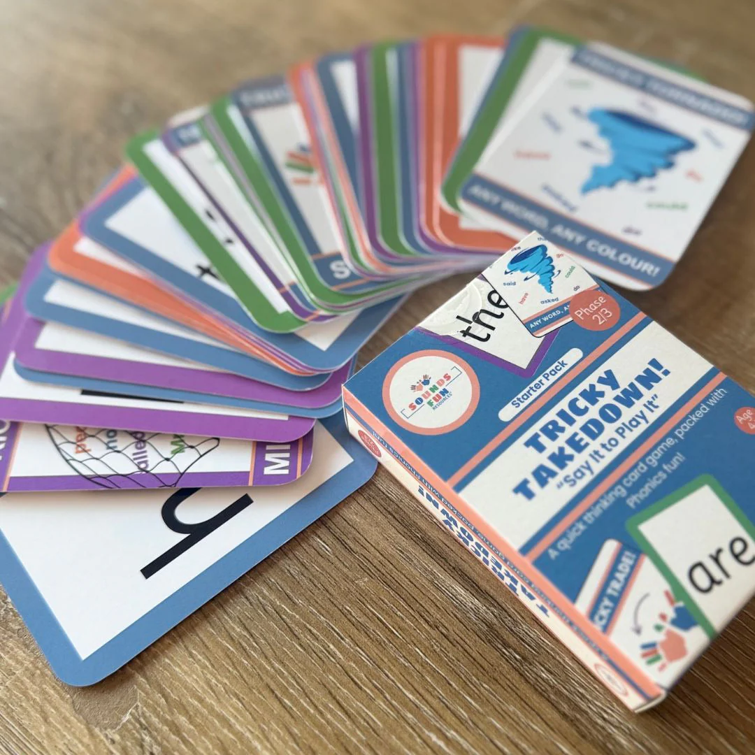 Tricky Takedown - Phonics Card Game - Image 4