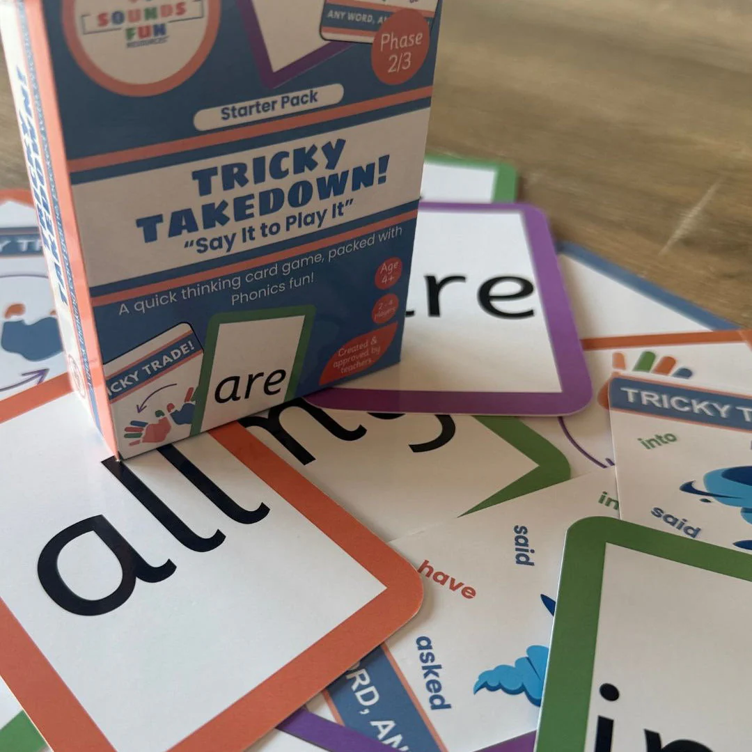 Tricky Takedown - Phonics Card Game - Image 5