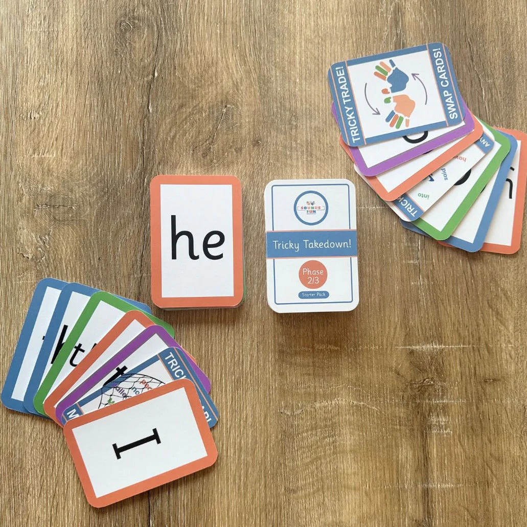 Tricky Takedown - Phonics Card Game - Image 7