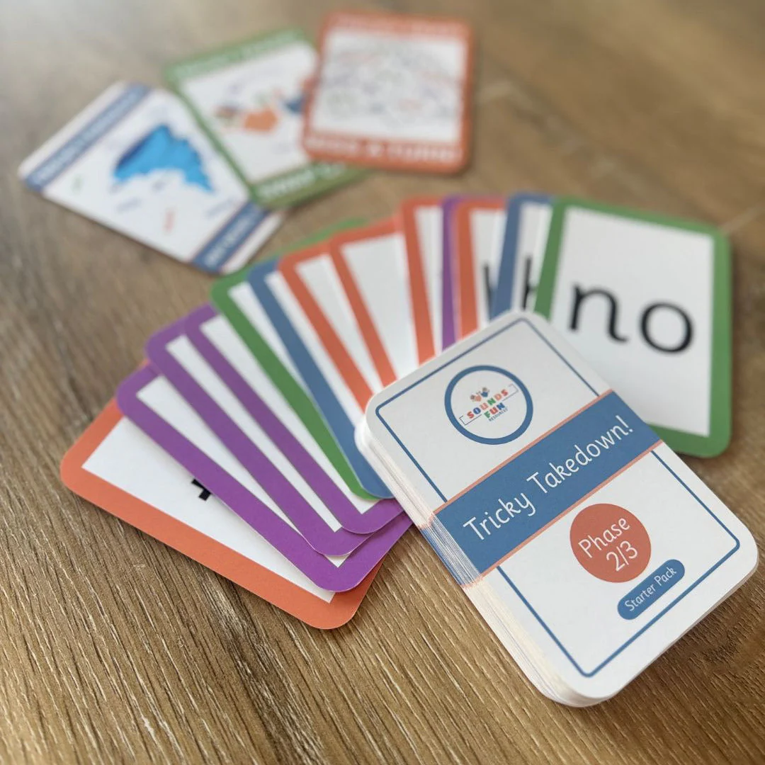 Tricky Takedown - Phonics Card Game - Image 8