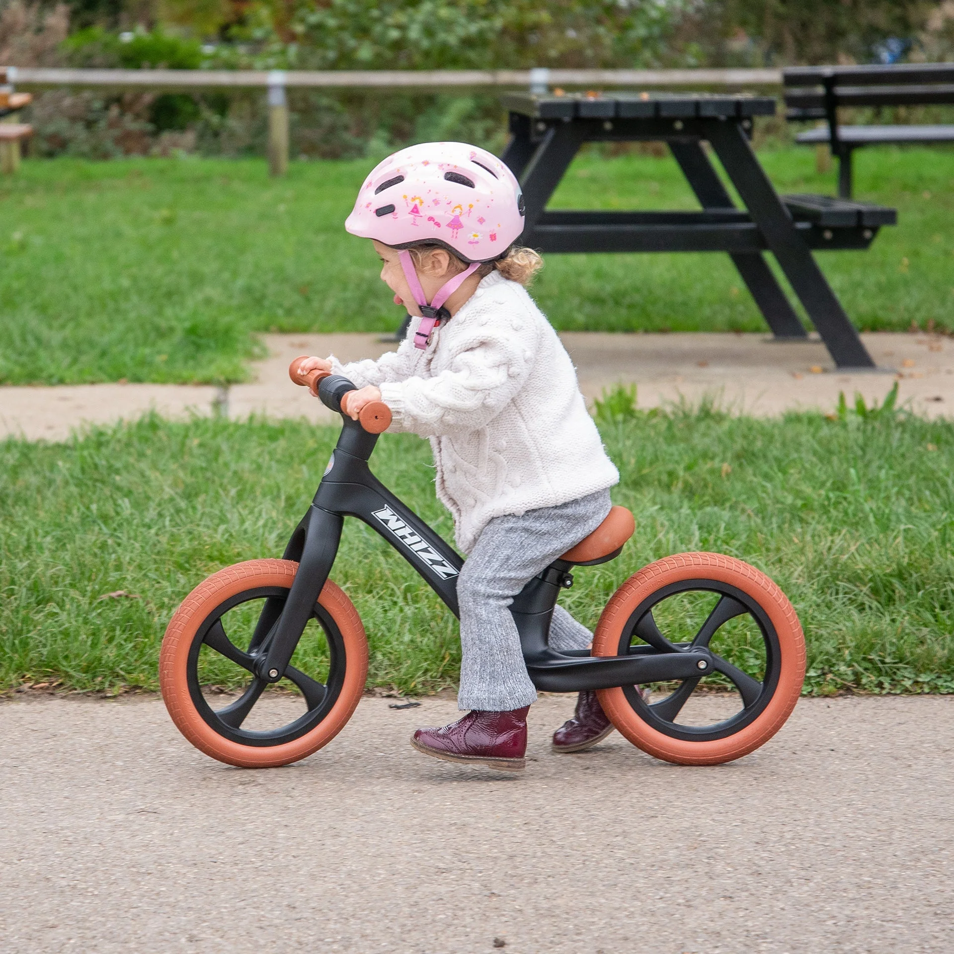 Whizz Balance Bike - Black - Image 7