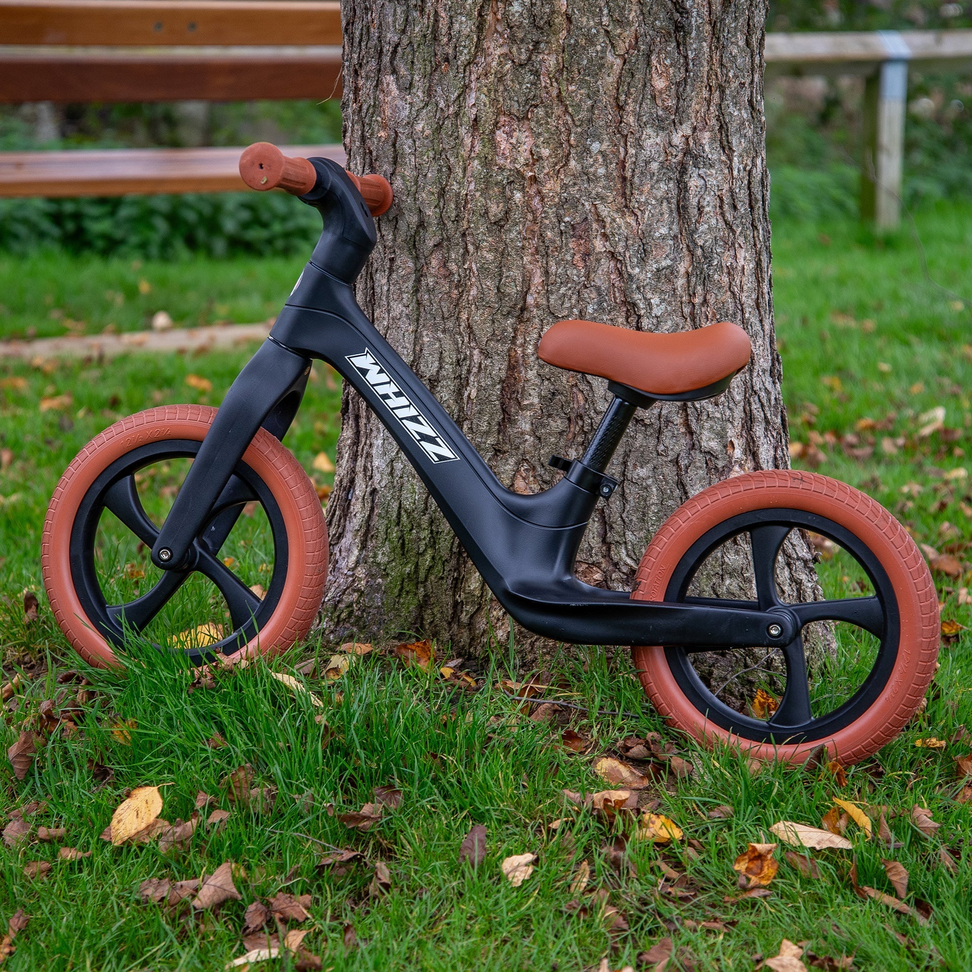 Whizz Balance Bike - Black - Image 8