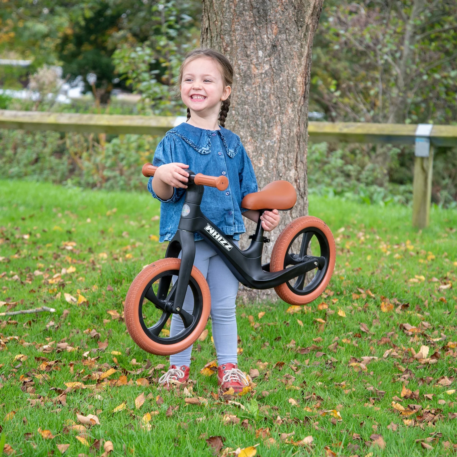 Whizz Balance Bike - Black - Image 9