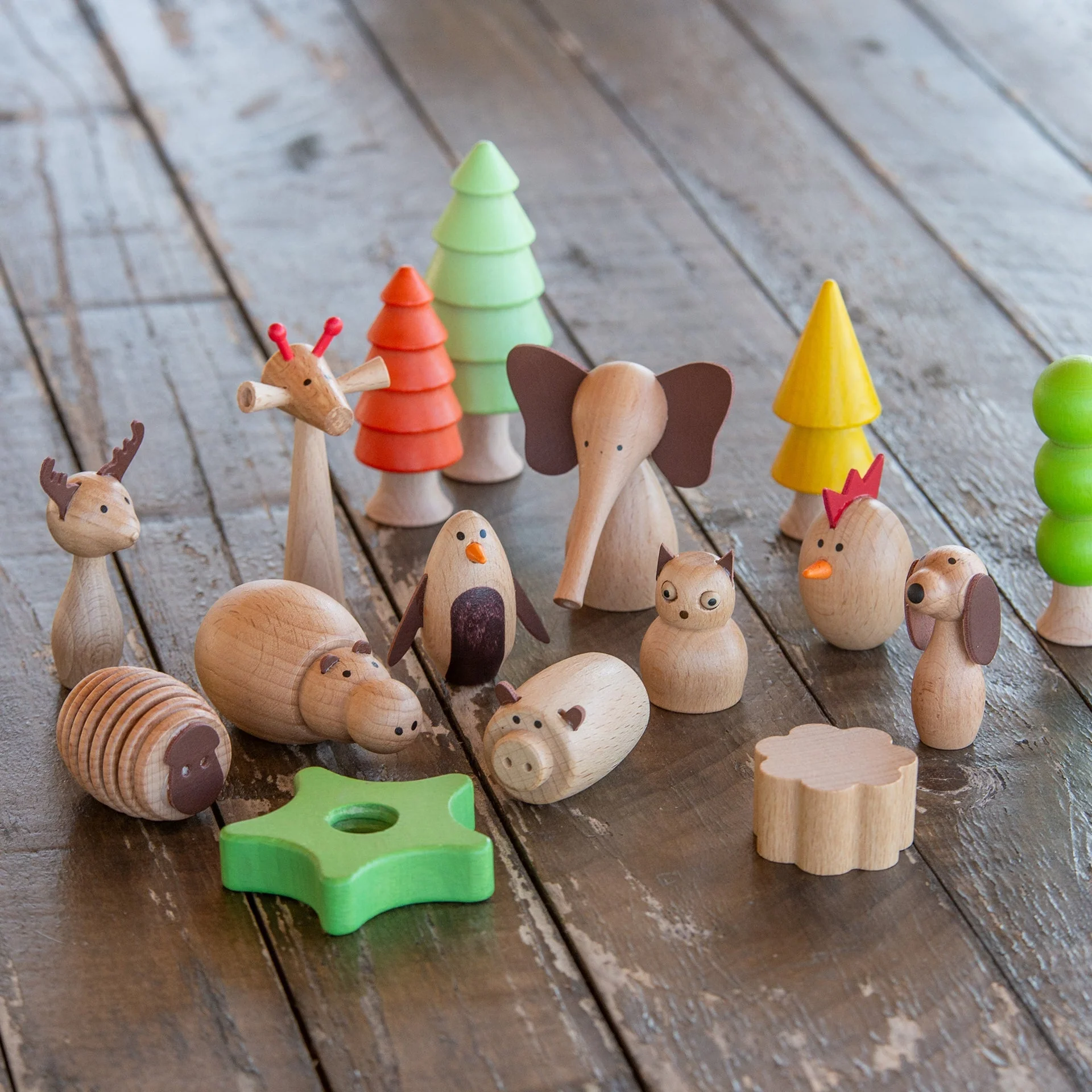 Wooden Animal Friends - Image 5