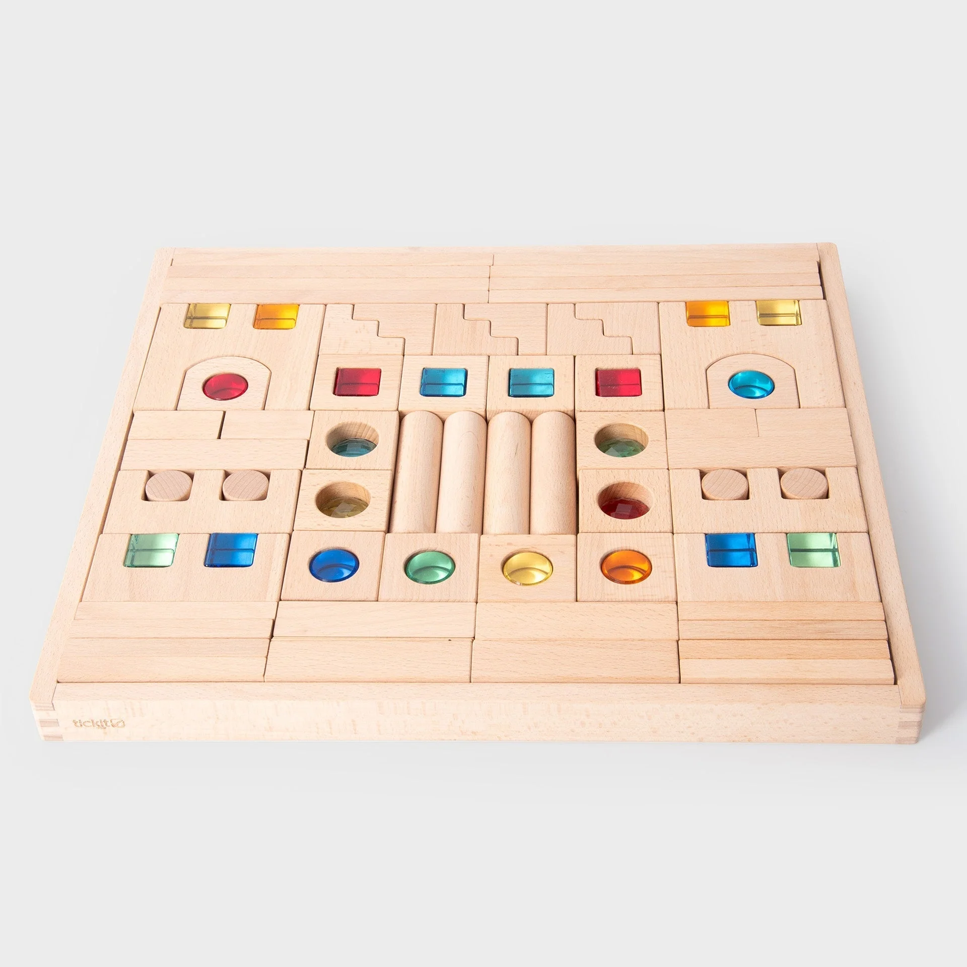 Wooden Building Gem Blocks Super Set - Image 3