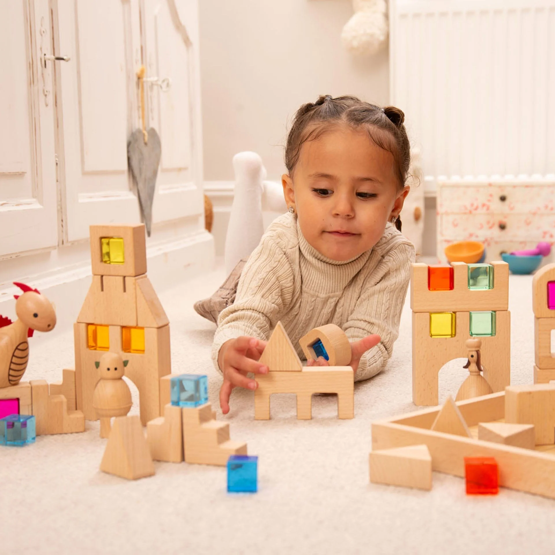 Wooden Building Gem Blocks - Image 11