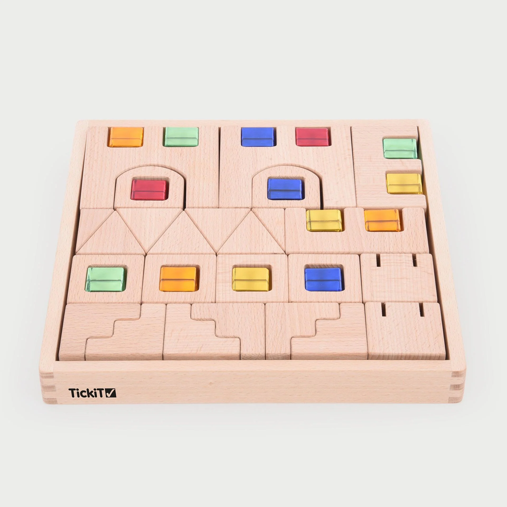 Wooden Building Gem Blocks - Image 3