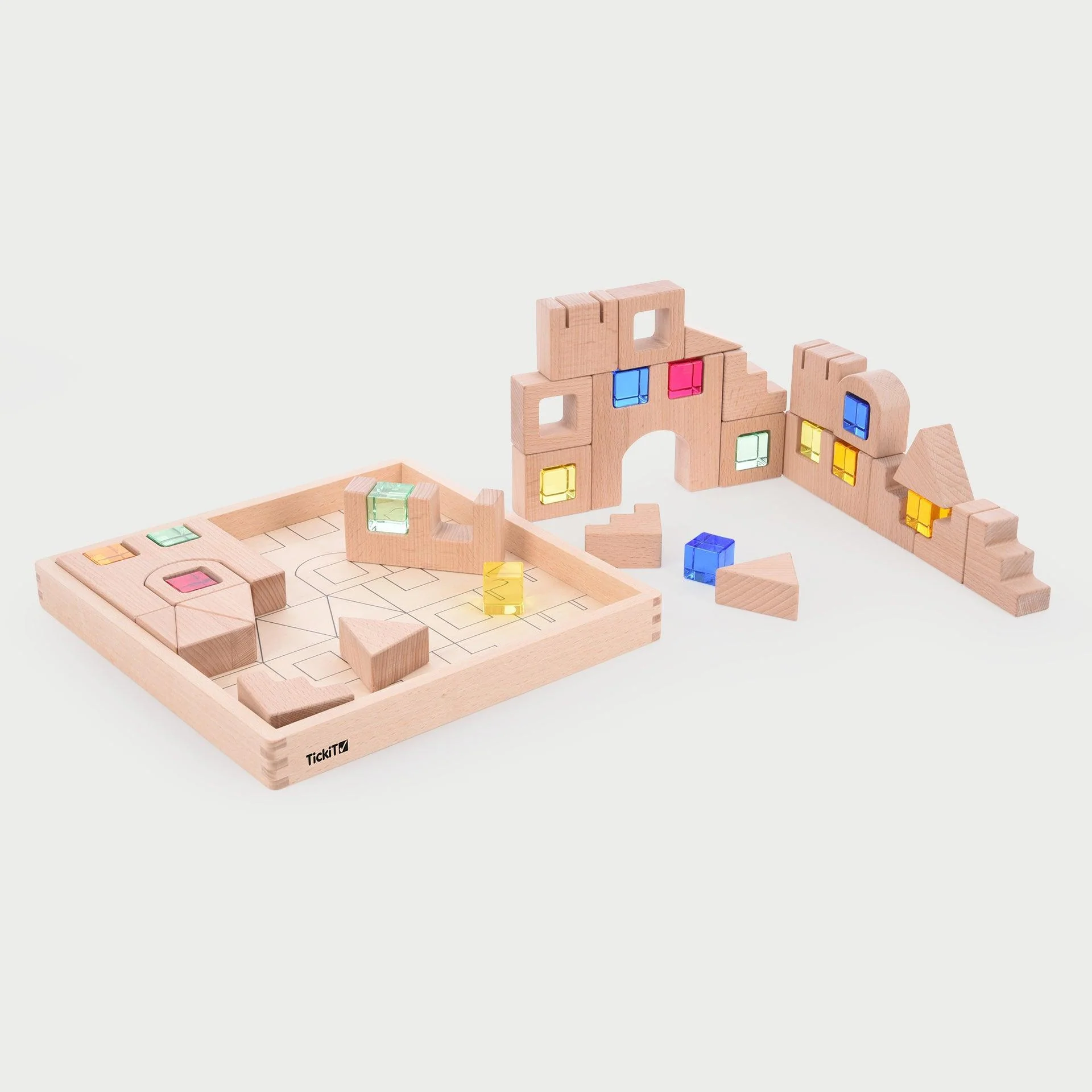 Wooden Building Gem Blocks - Image 5