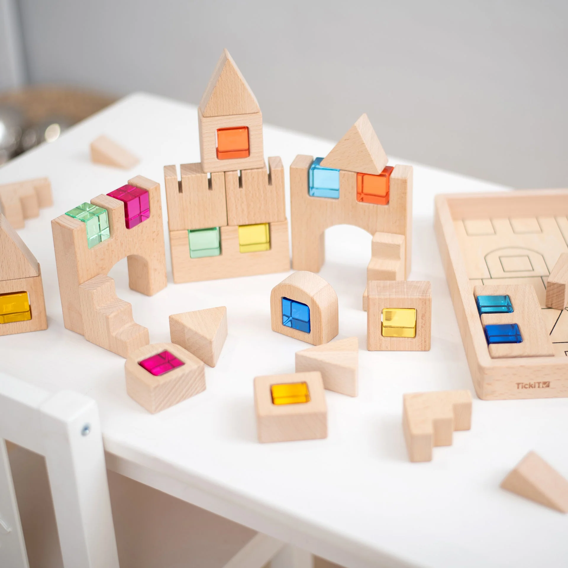 Wooden Building Gem Blocks - Image 7