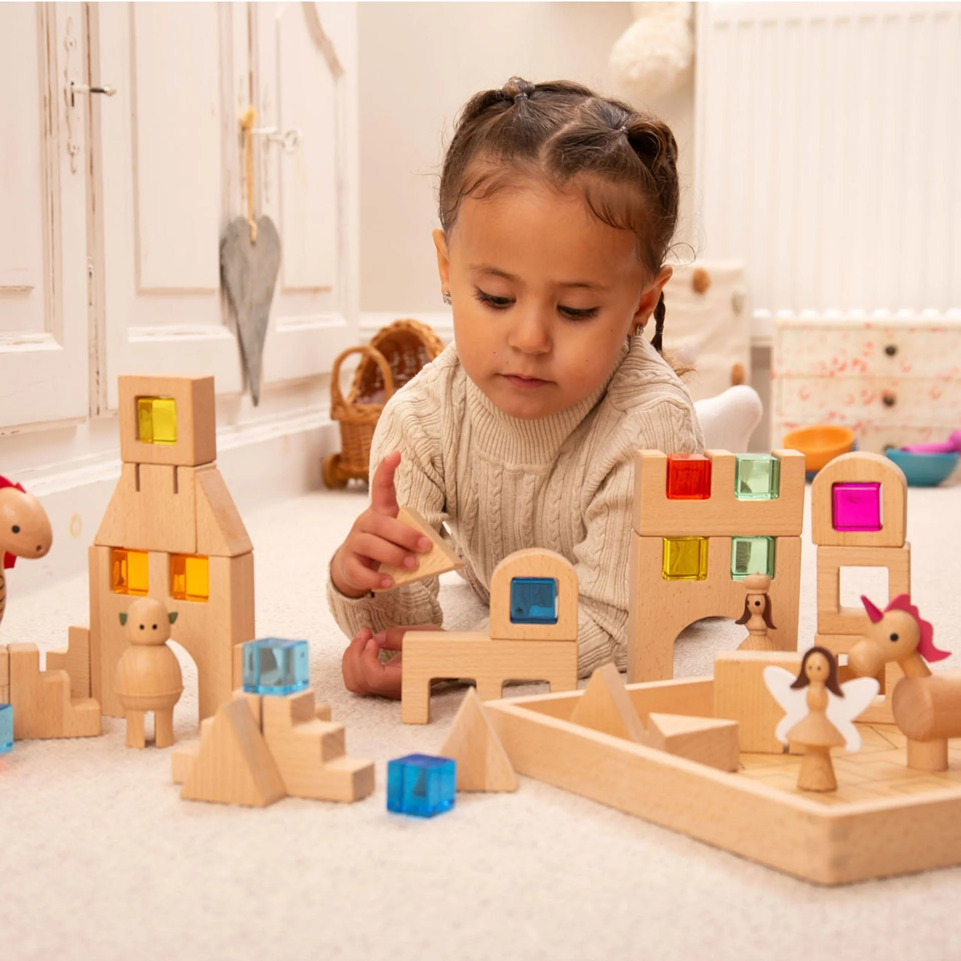 Wooden Building Gem Blocks - Image 8