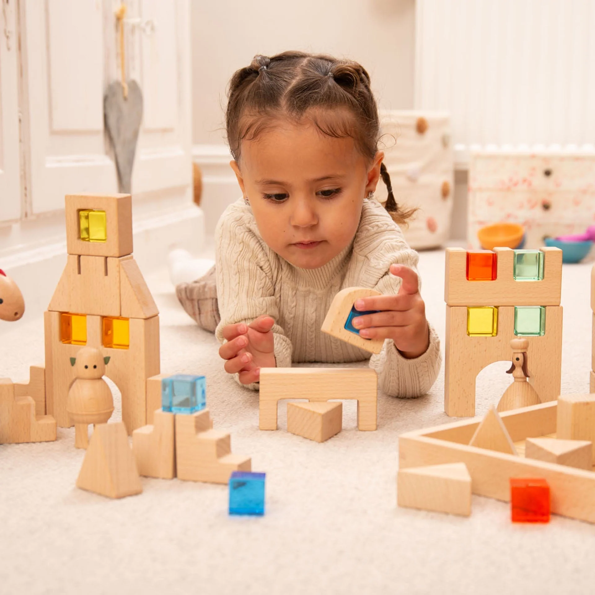 Wooden Building Gem Blocks - Image 9