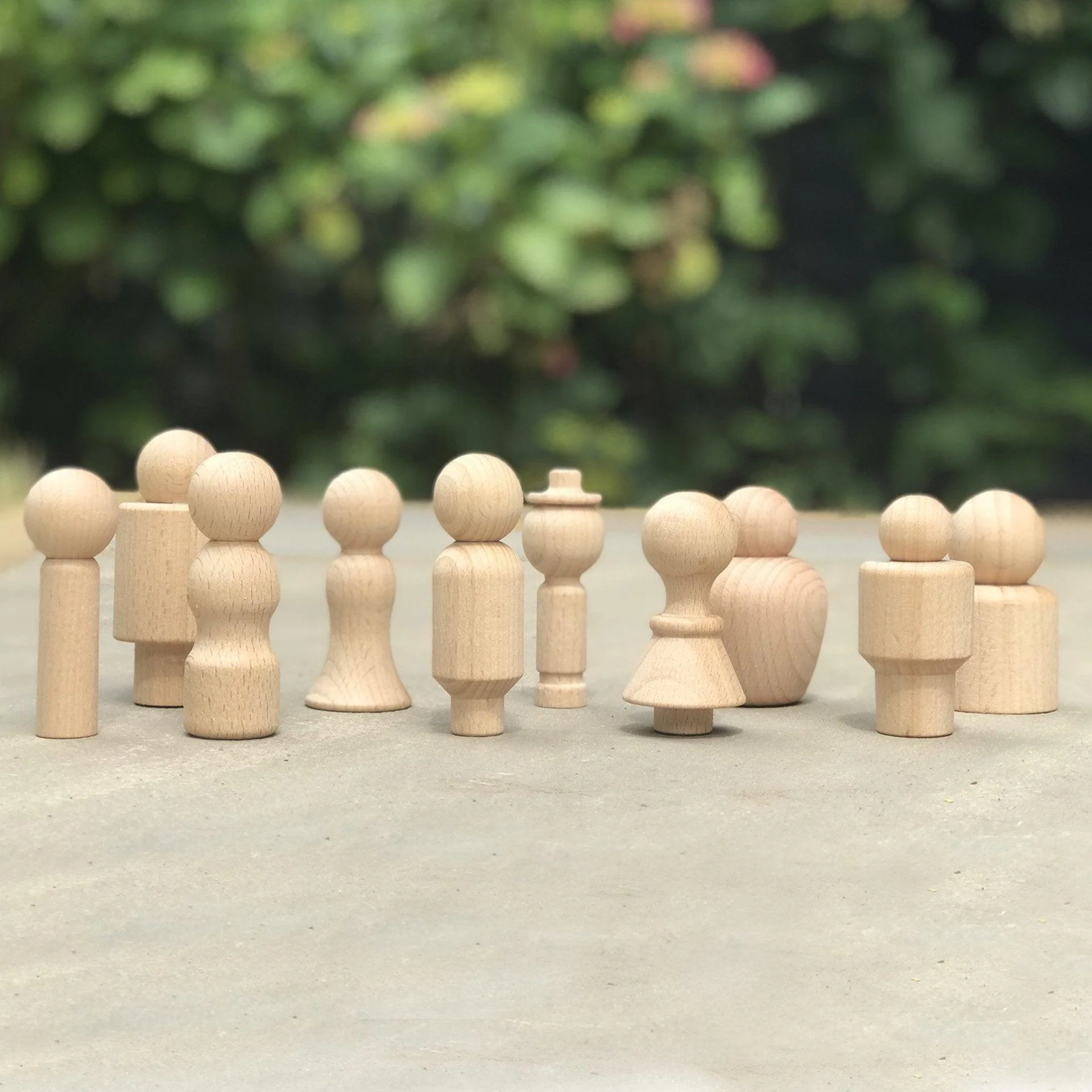 Wooden Community Figures - Image 8