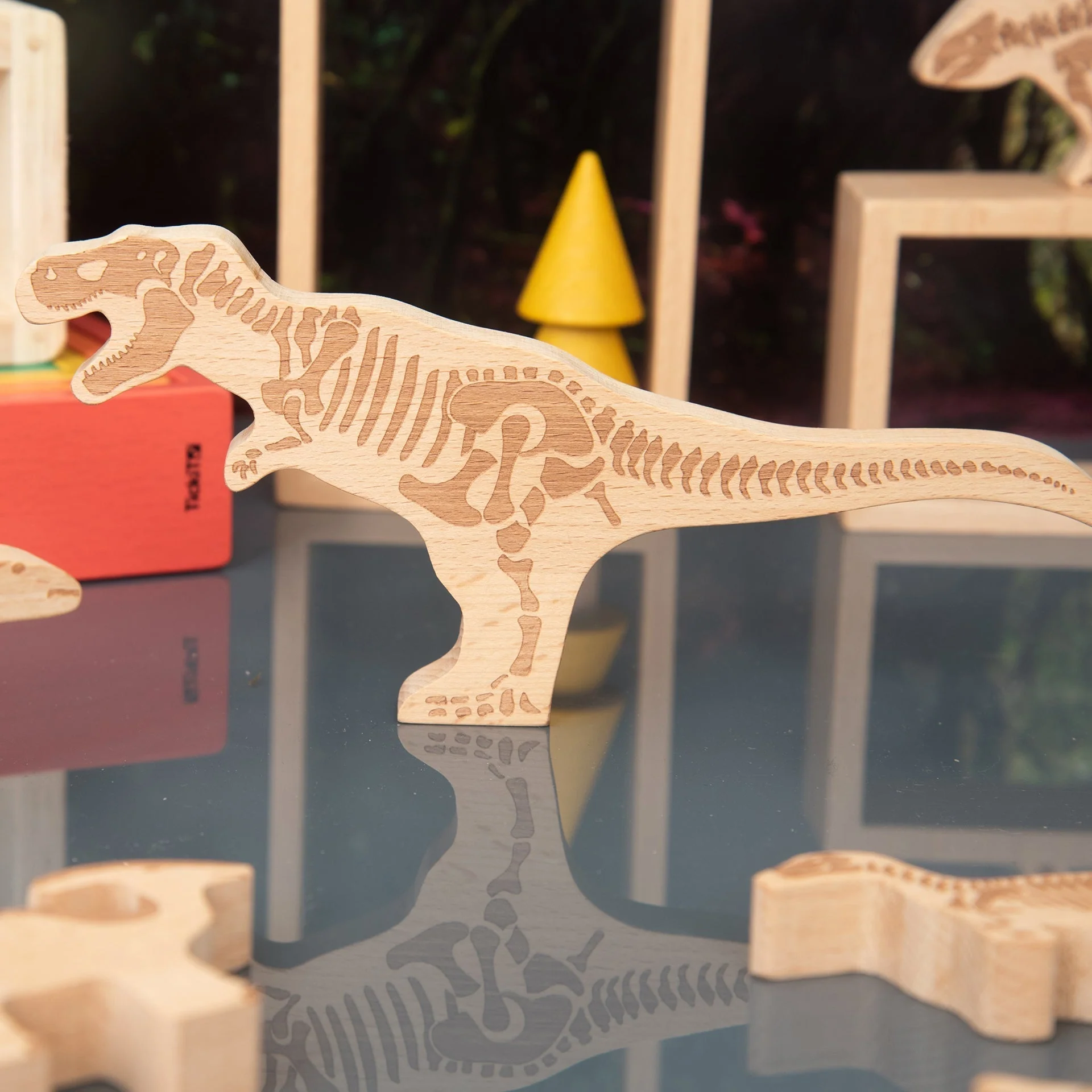 Wooden Dinosaur Blocks - Image 14