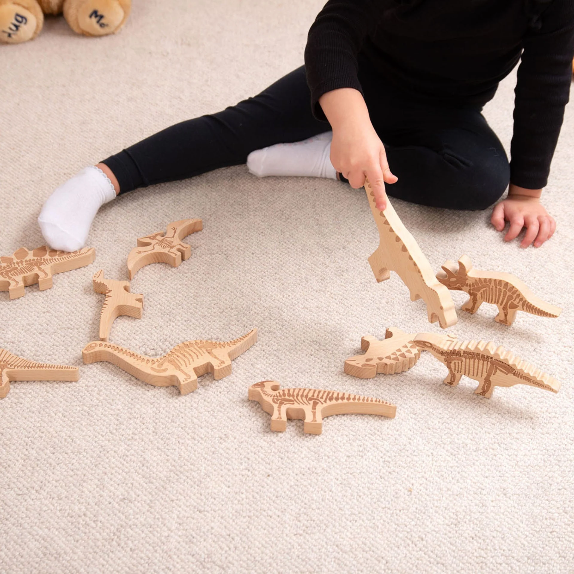 Wooden Dinosaur Blocks - Image 20