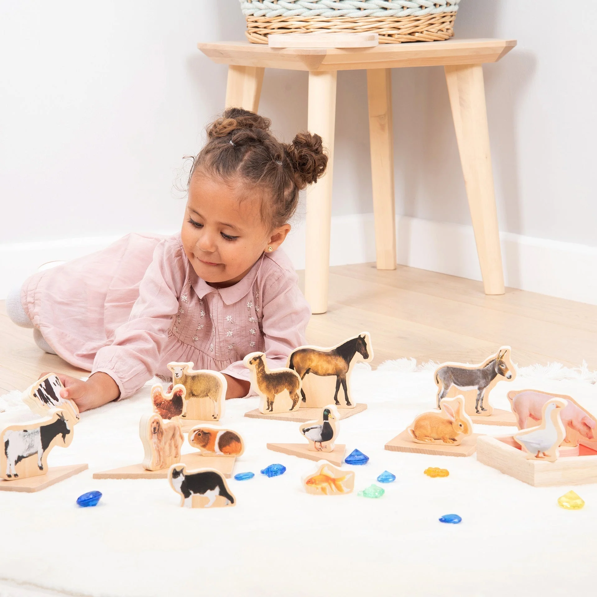 Wooden Domestic Animal Blocks - Image 6