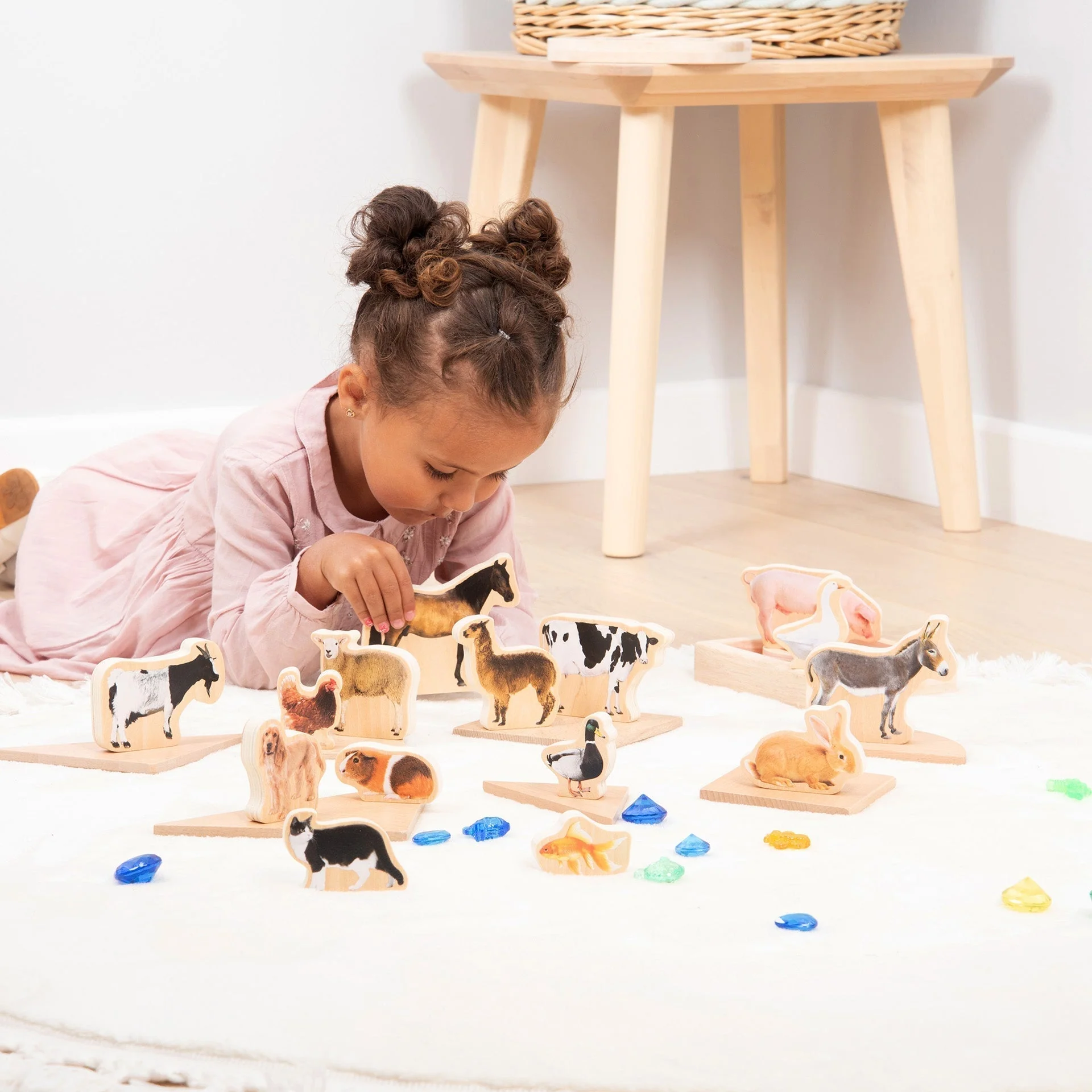 Wooden Domestic Animal Blocks - Image 7