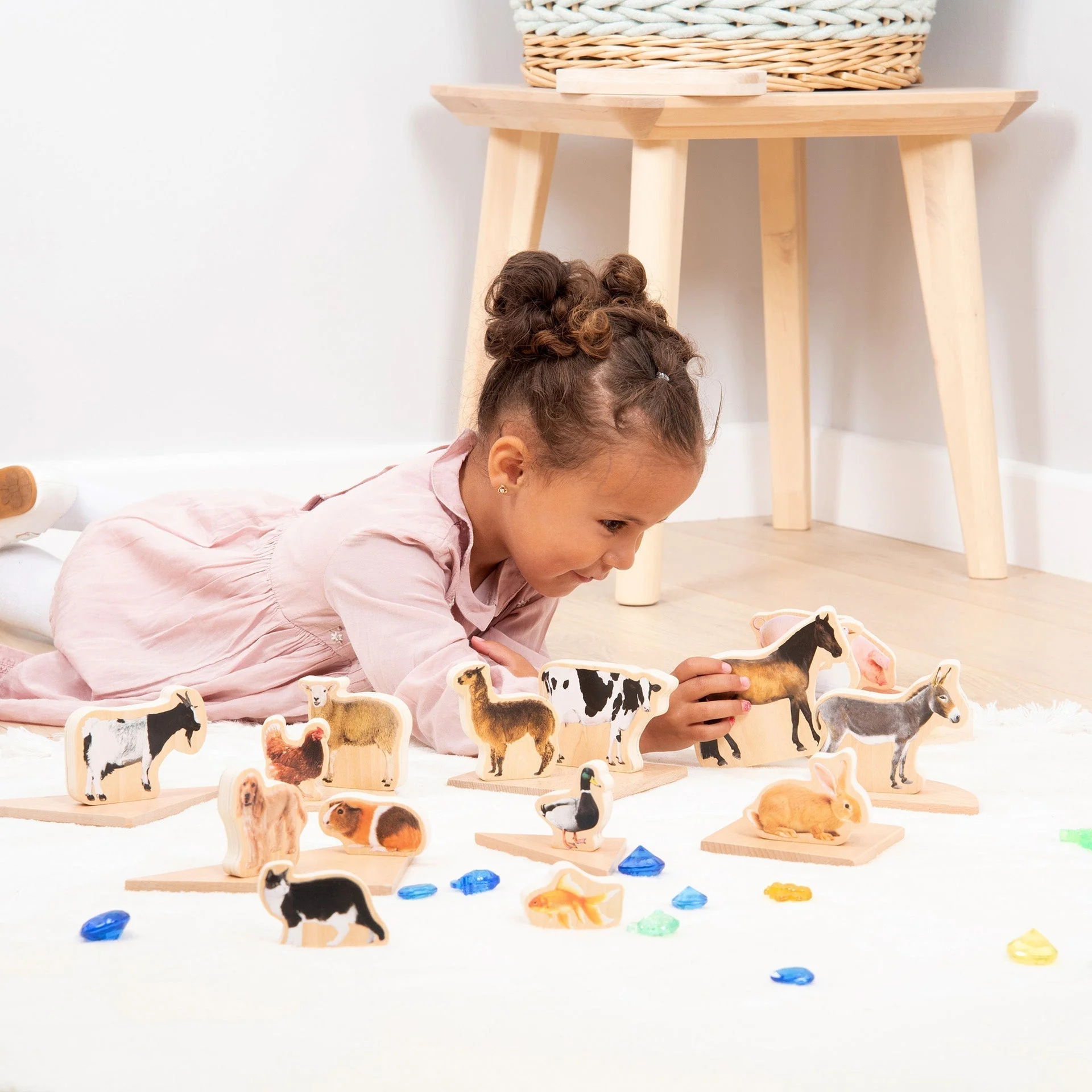 Wooden Domestic Animal Blocks - Image 8